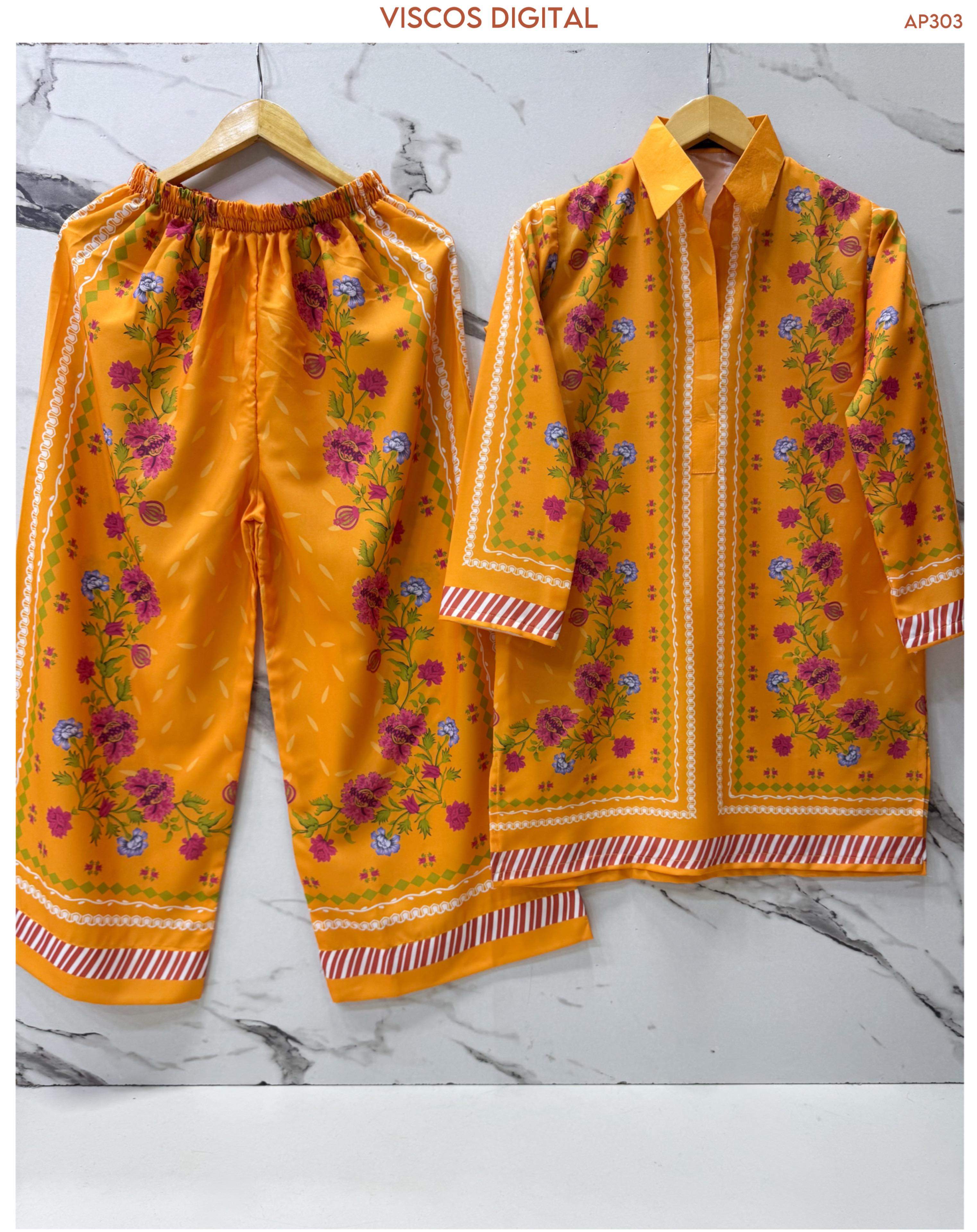 Viscose Digital Stitch 2pc
