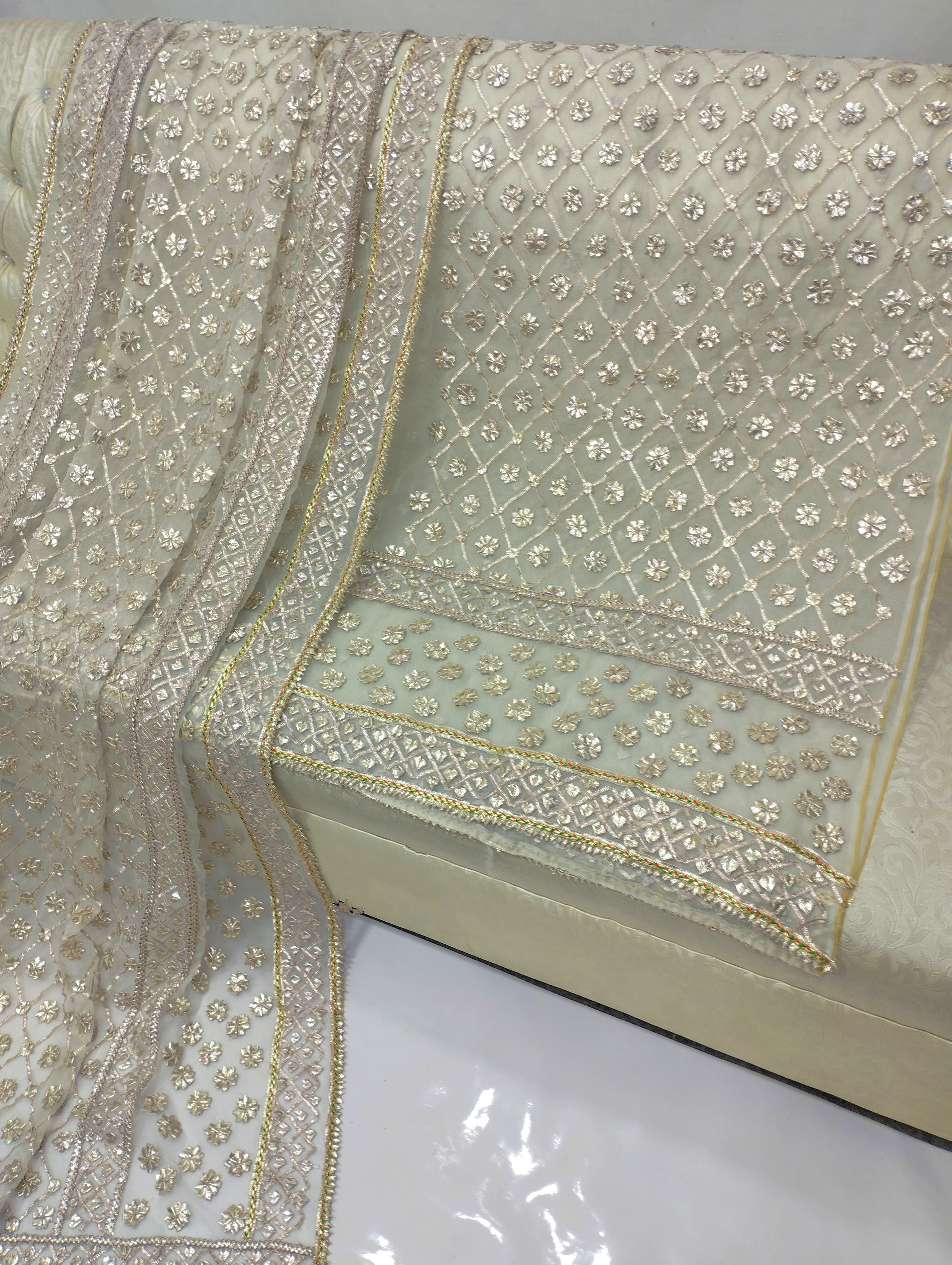 Wedding Gotta Rose Gold Organza 2pc 1