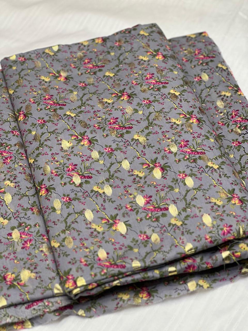 Imported Foil Printed Lawn 2pc 2