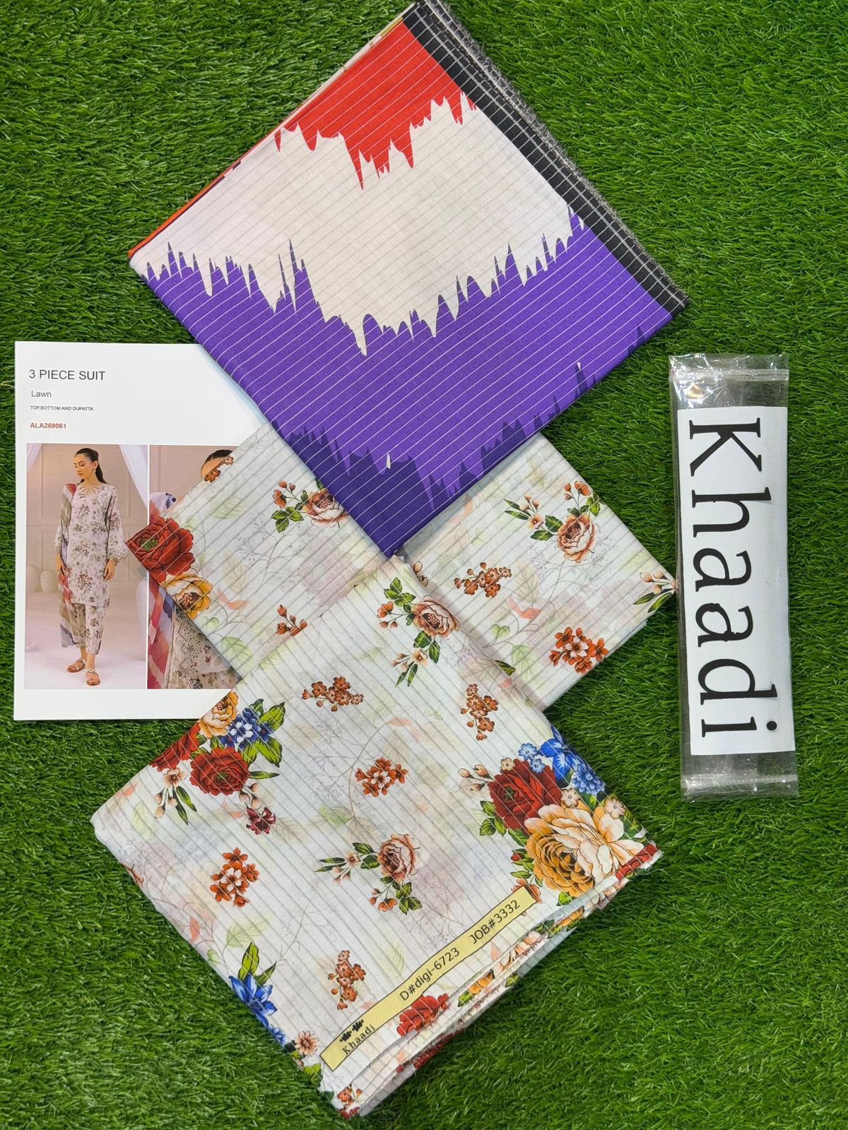Khaddi Lawn 3pc