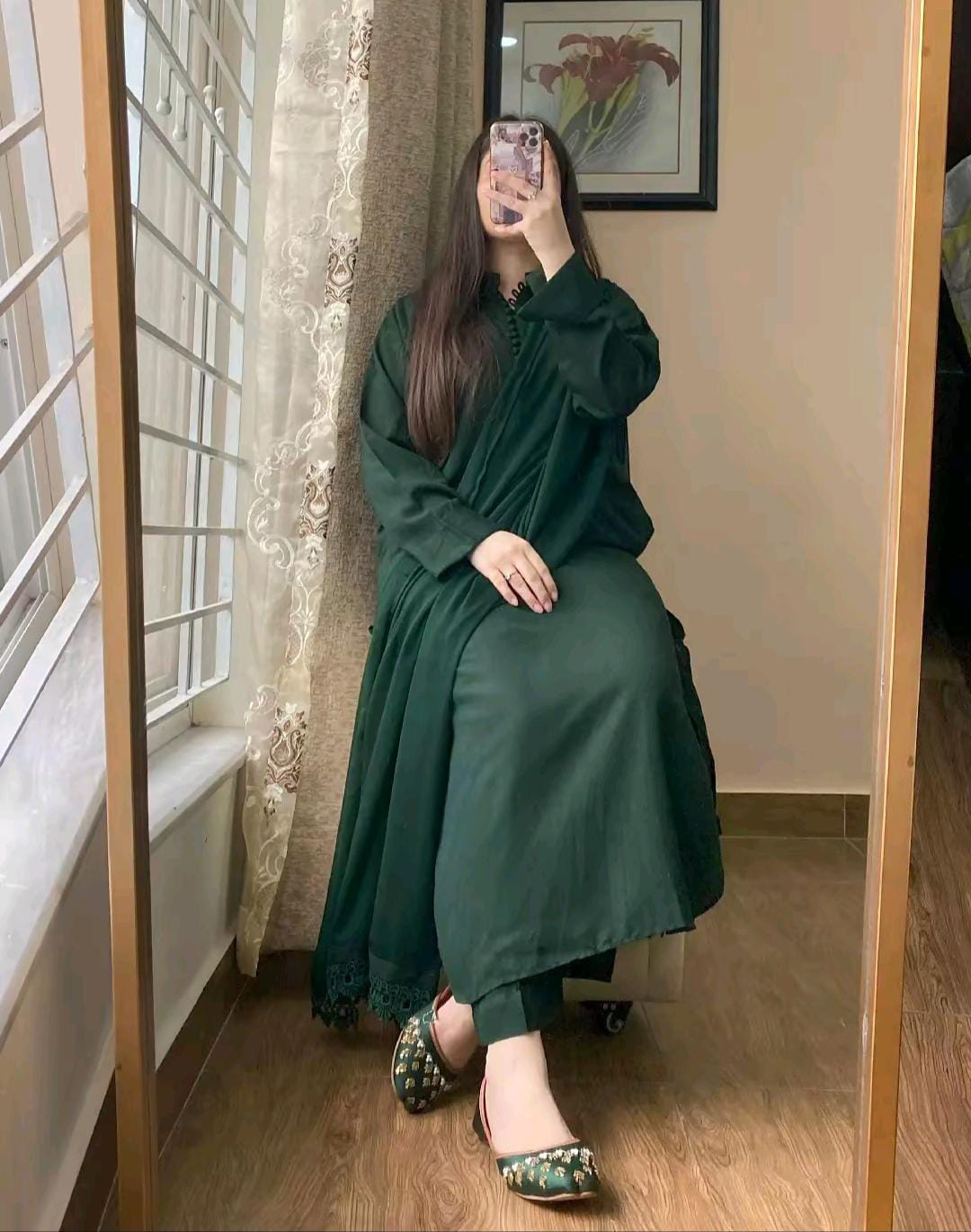 Summer Cotton Stitch 3pc Dress 👗