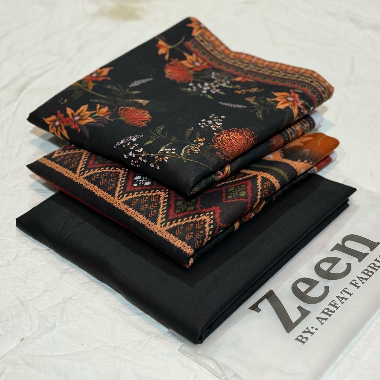 💯 Zeen by Arfat Lawn 3pc 1