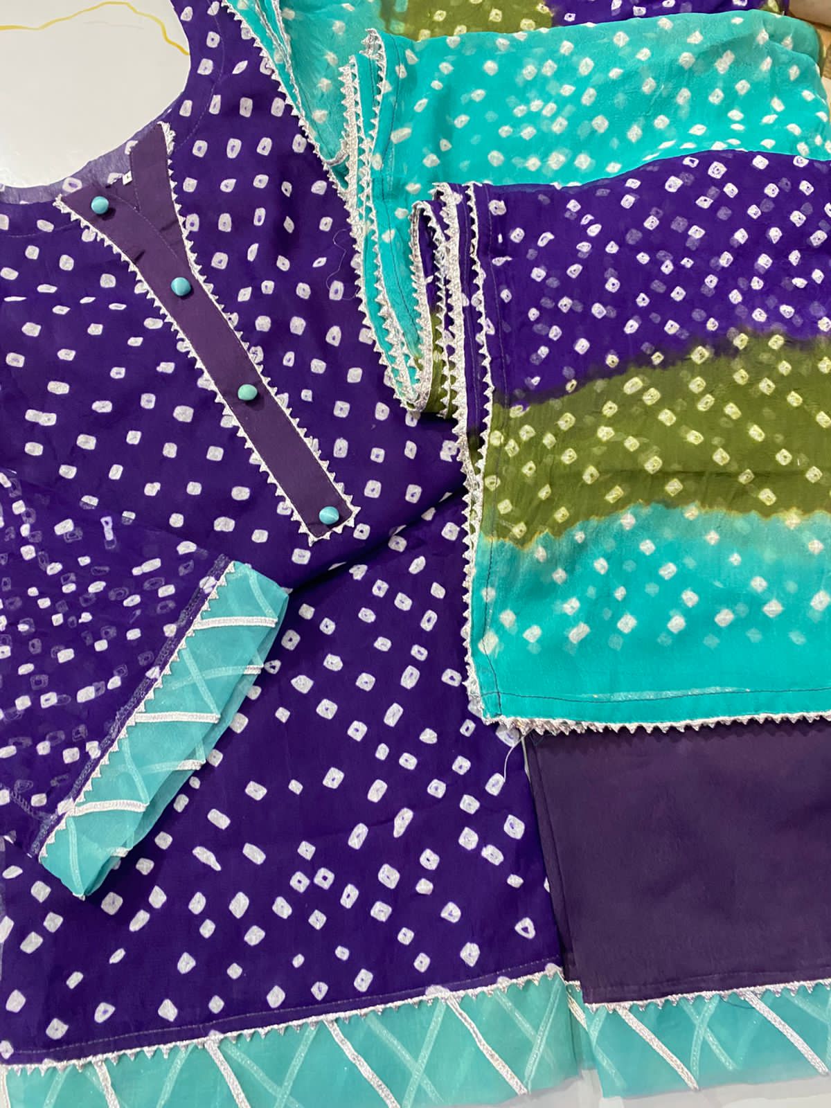 💯 Original Chunri Stitch Collection 3pc
