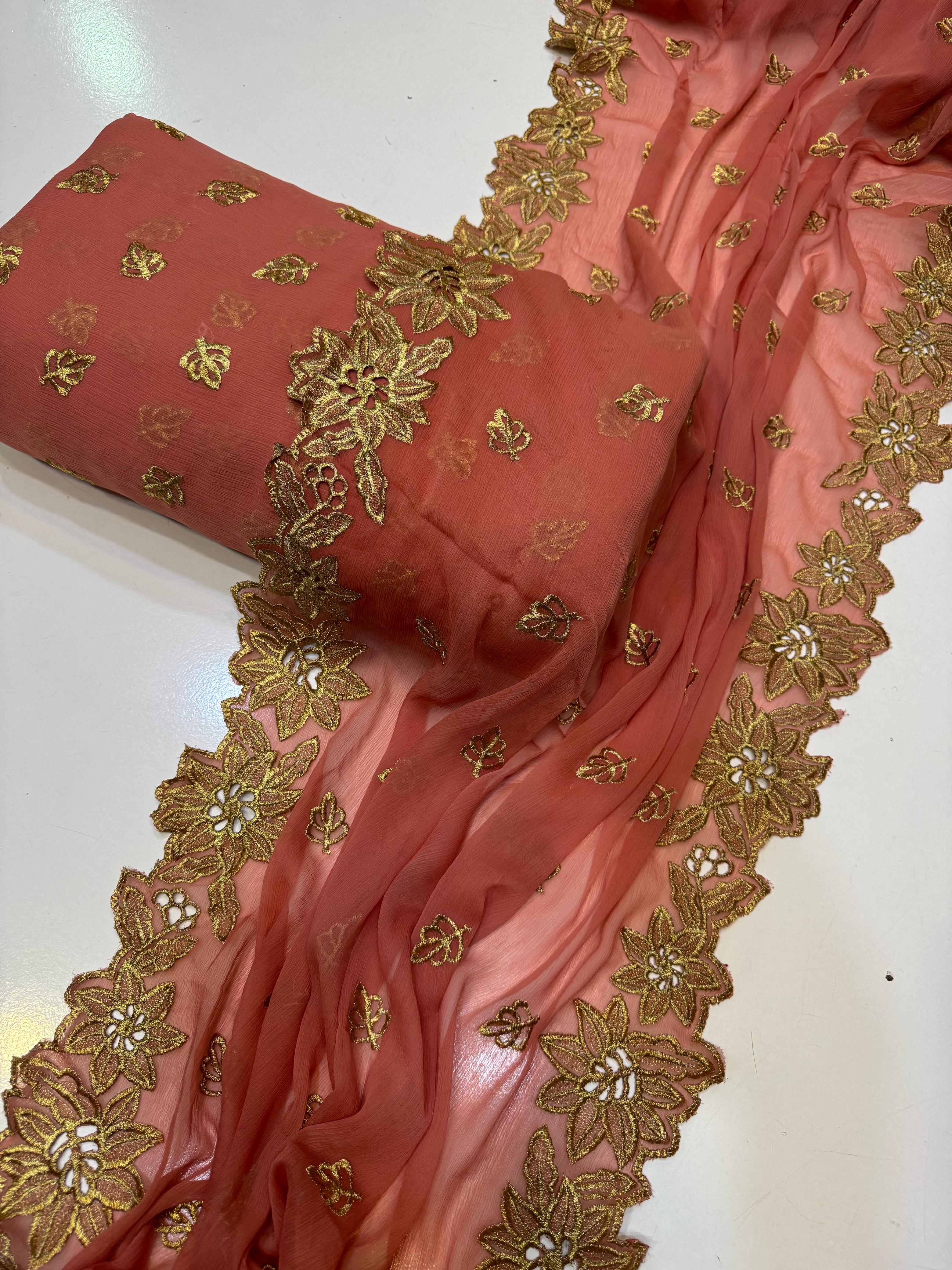 Boring Lazer Style Chiffon 3pc
