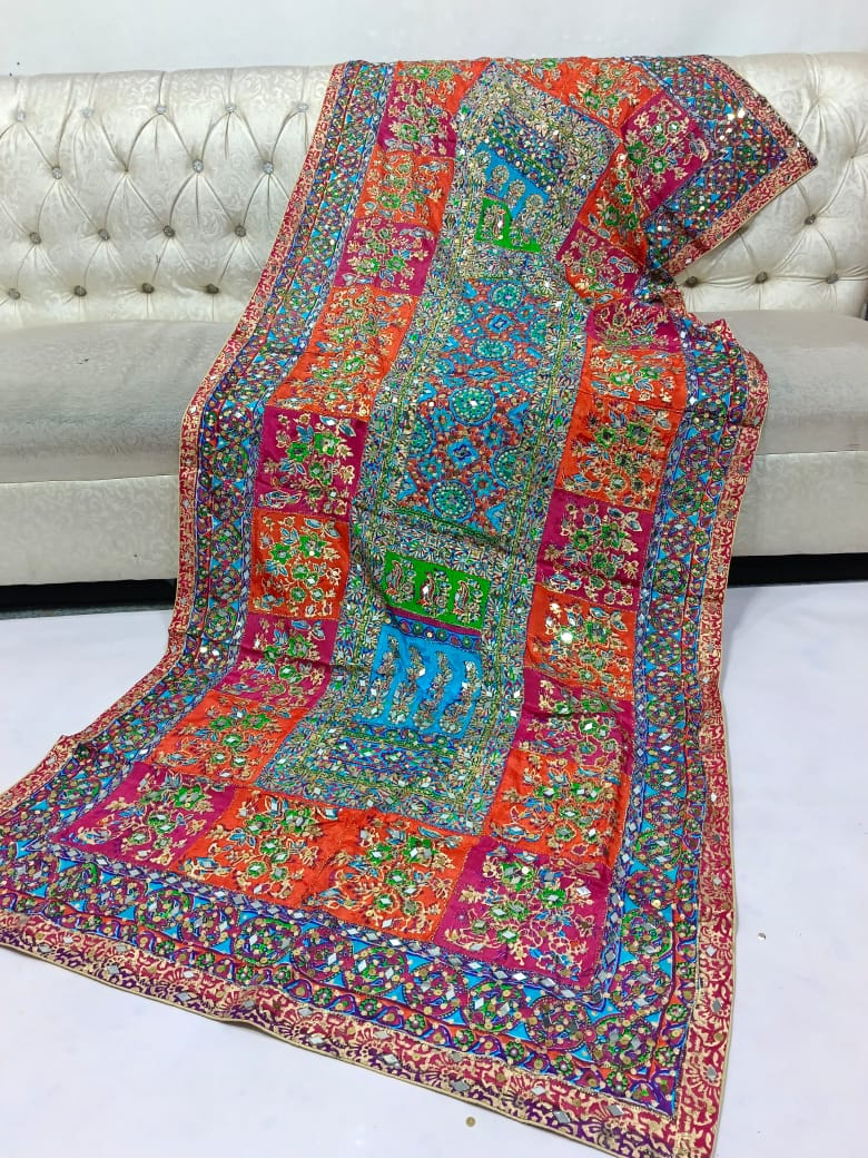 Indian Kattan Silk Shawls