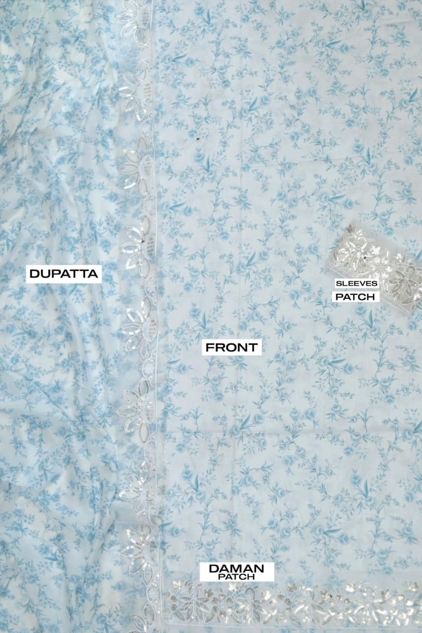 Lawn Printed 3pc Replica 23