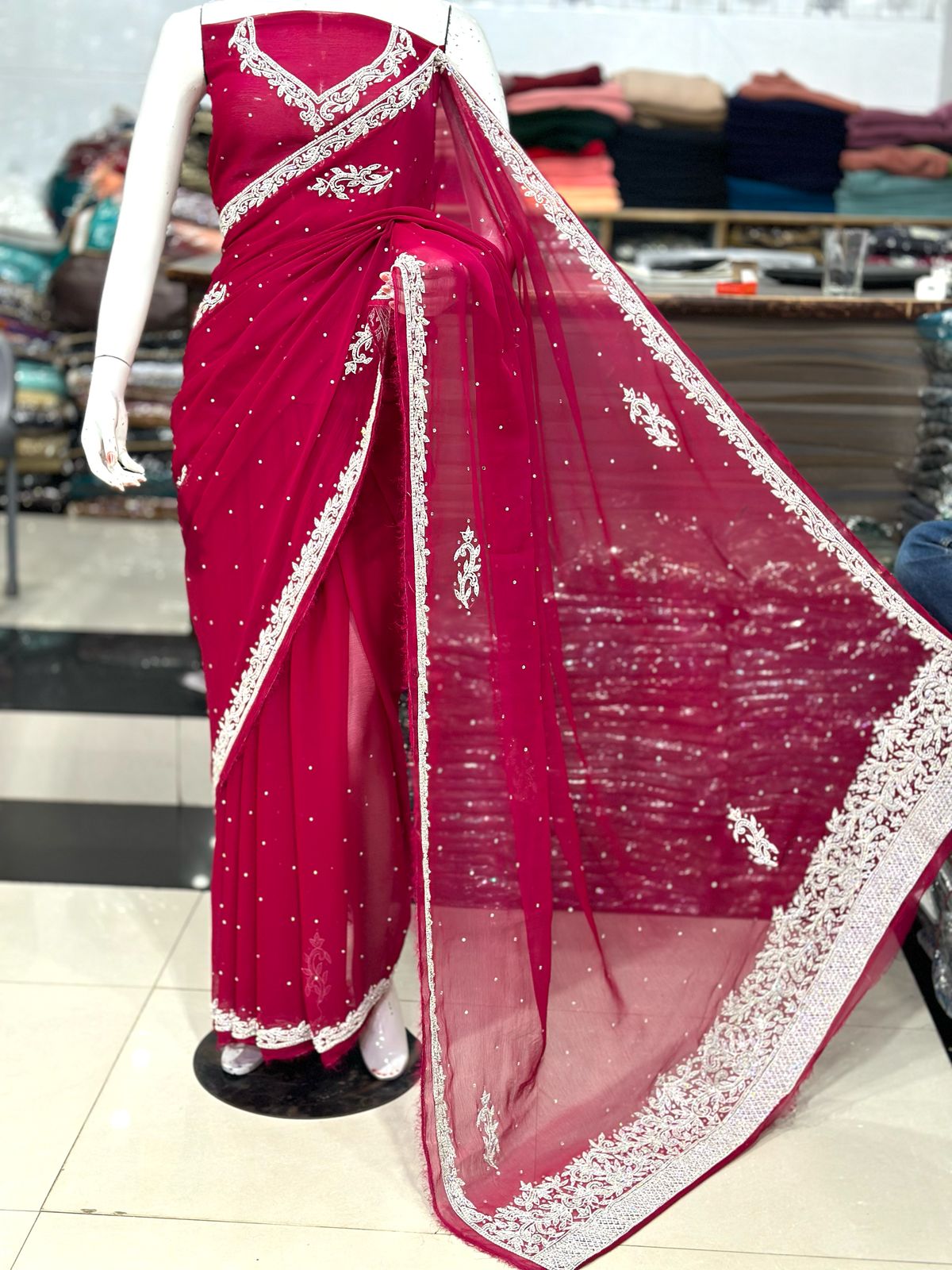 Chiffon Saree Collection 💞