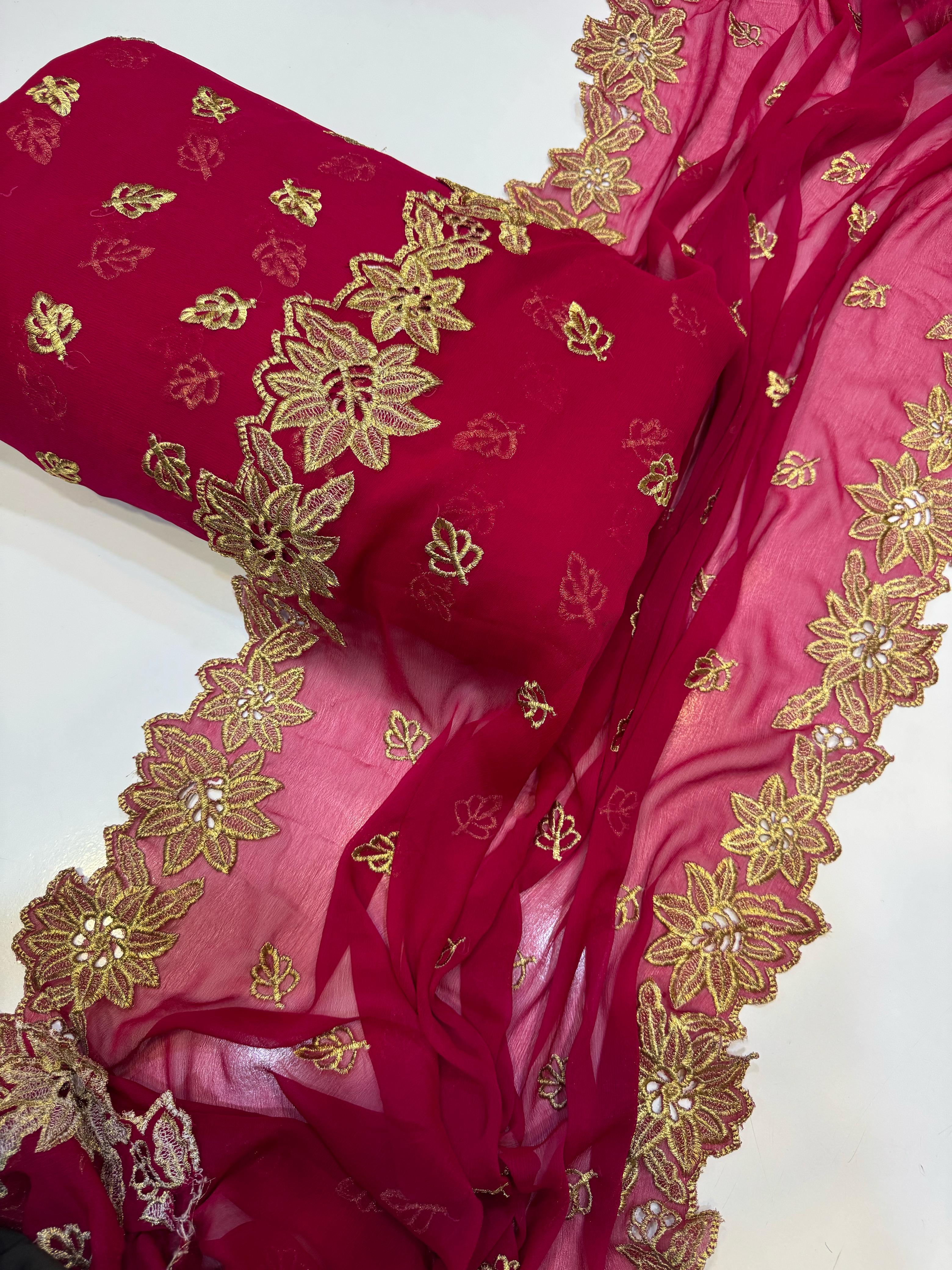Boring Lazer Style Chiffon 3pc
