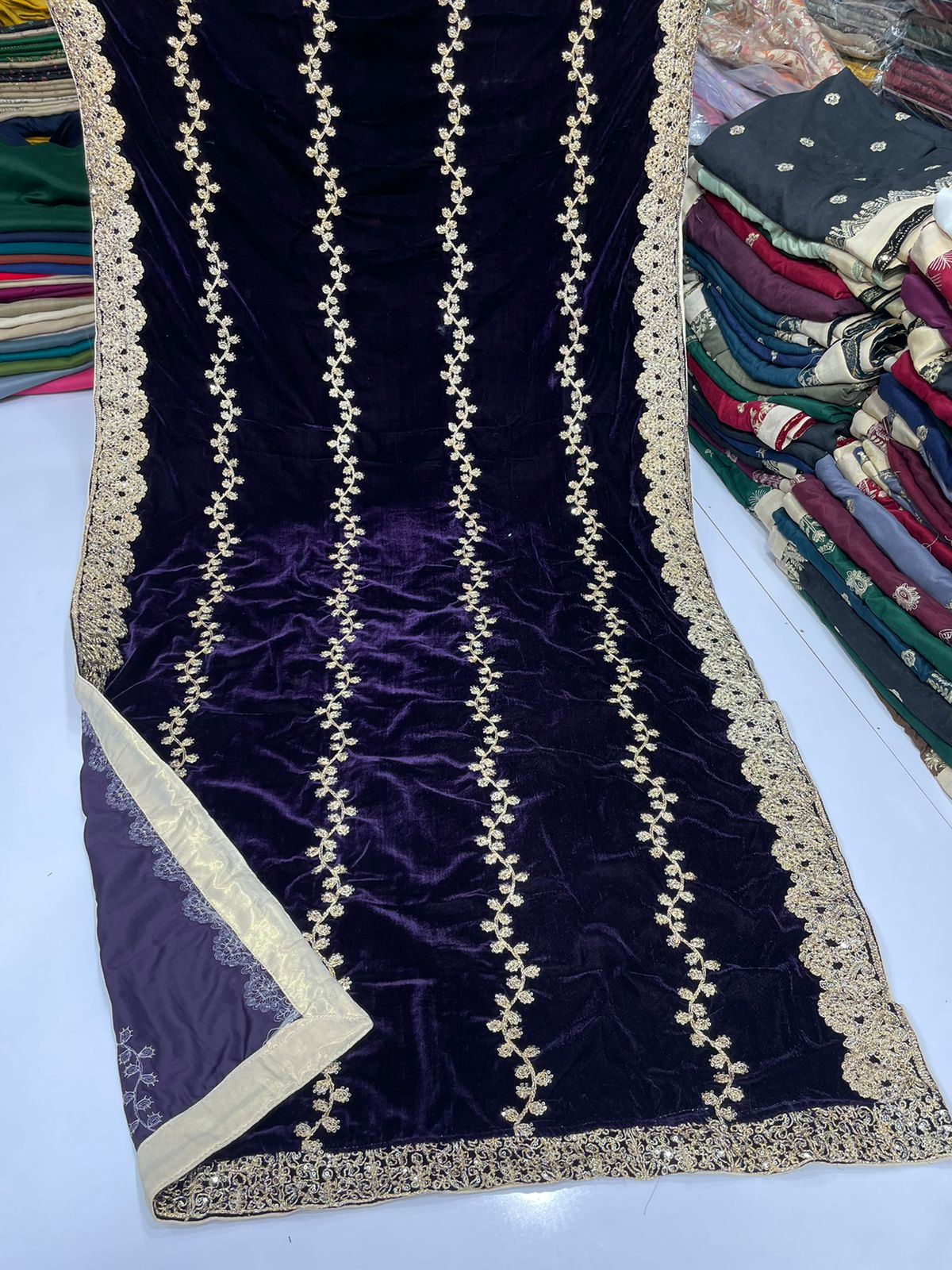 Velvet Shawls 1