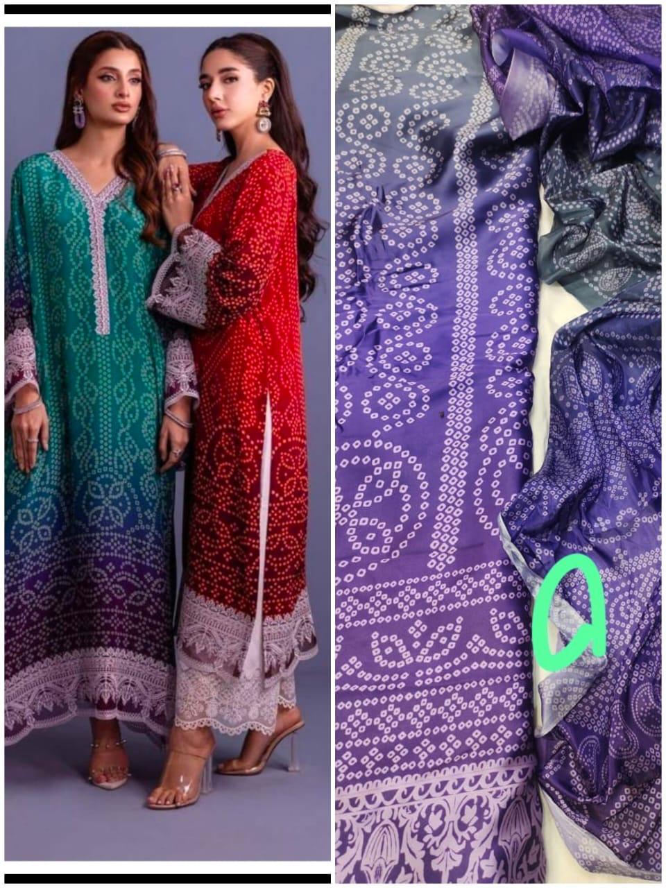 Silk Printed 3pc