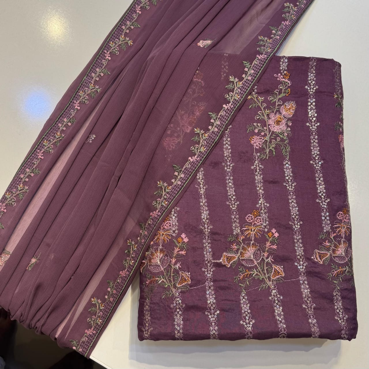 Raw Silk Summer 3pc Fancy