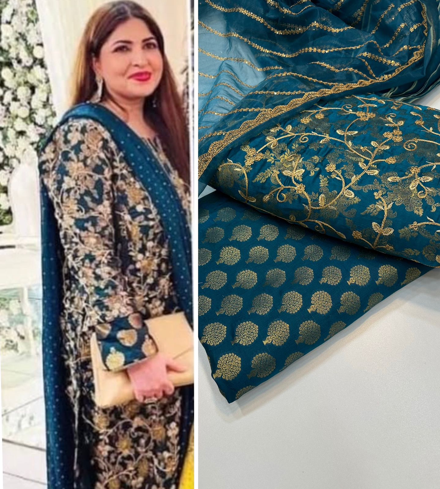 Zardozi Banarsi 3pc