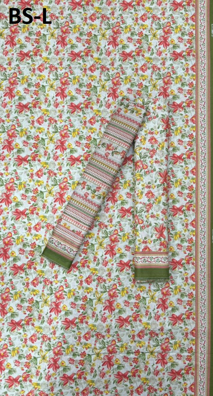 💯 Bin Saeed 3pc Lawn