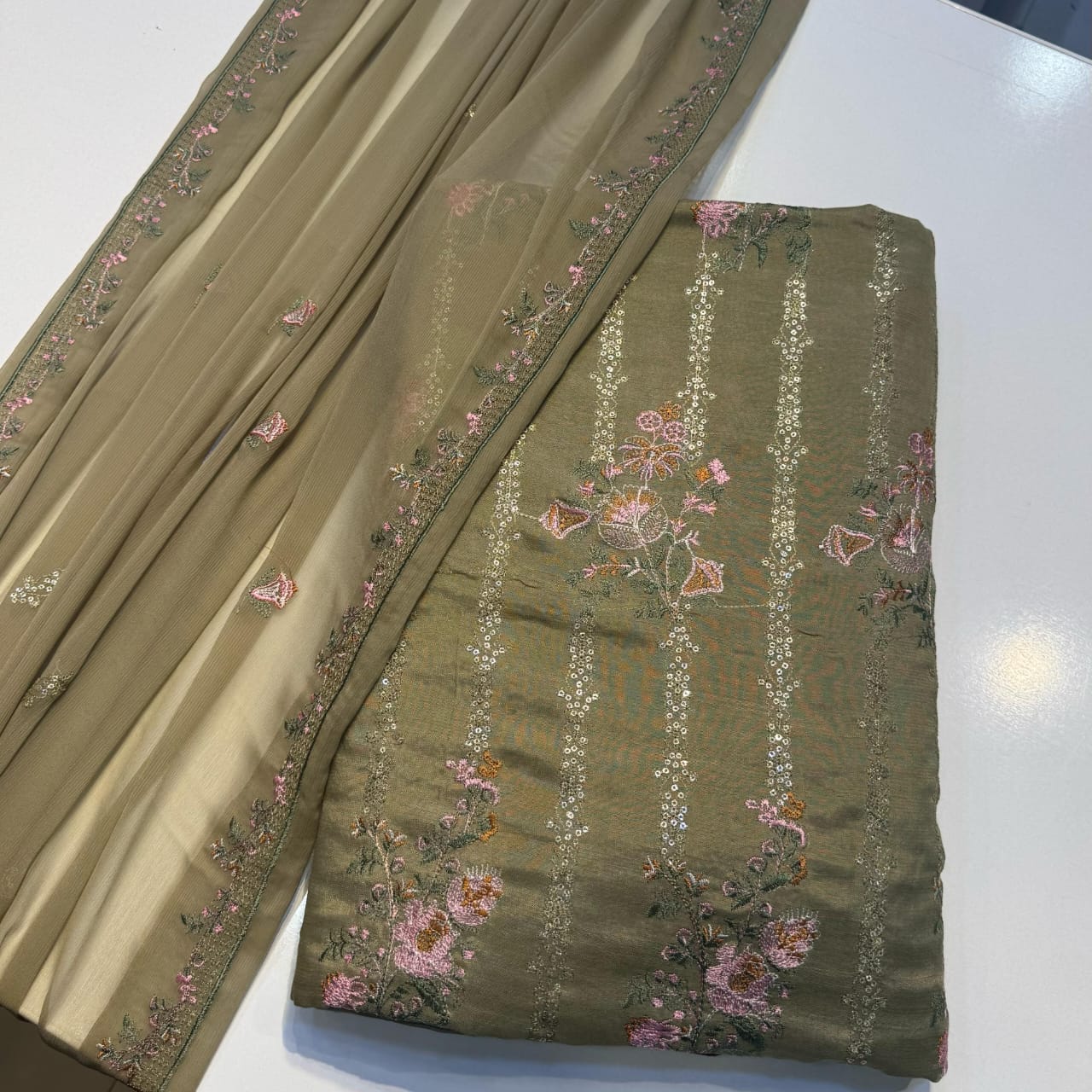 Raw Silk Summer 3pc Fancy