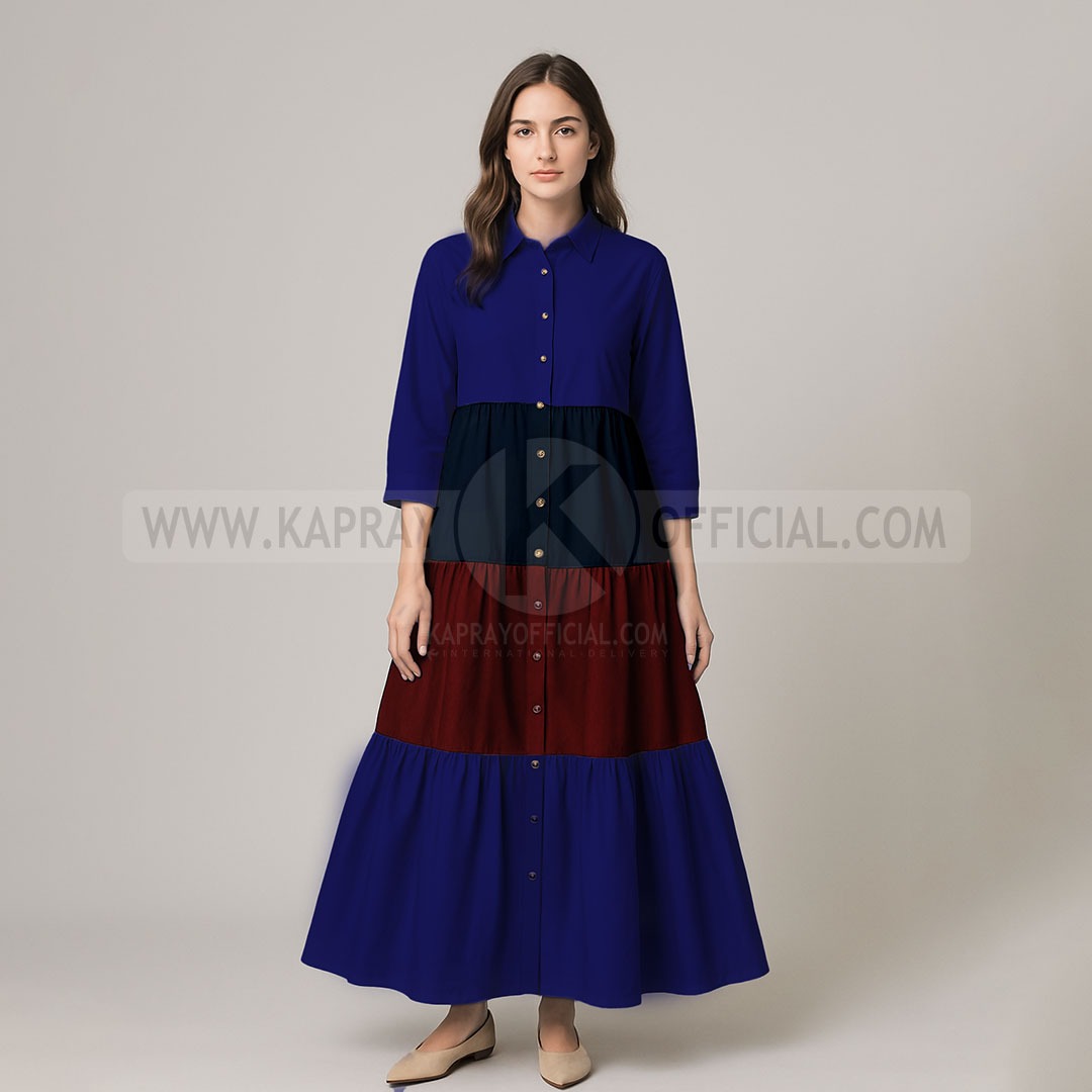 Georgette Fabric Maxi 1pc