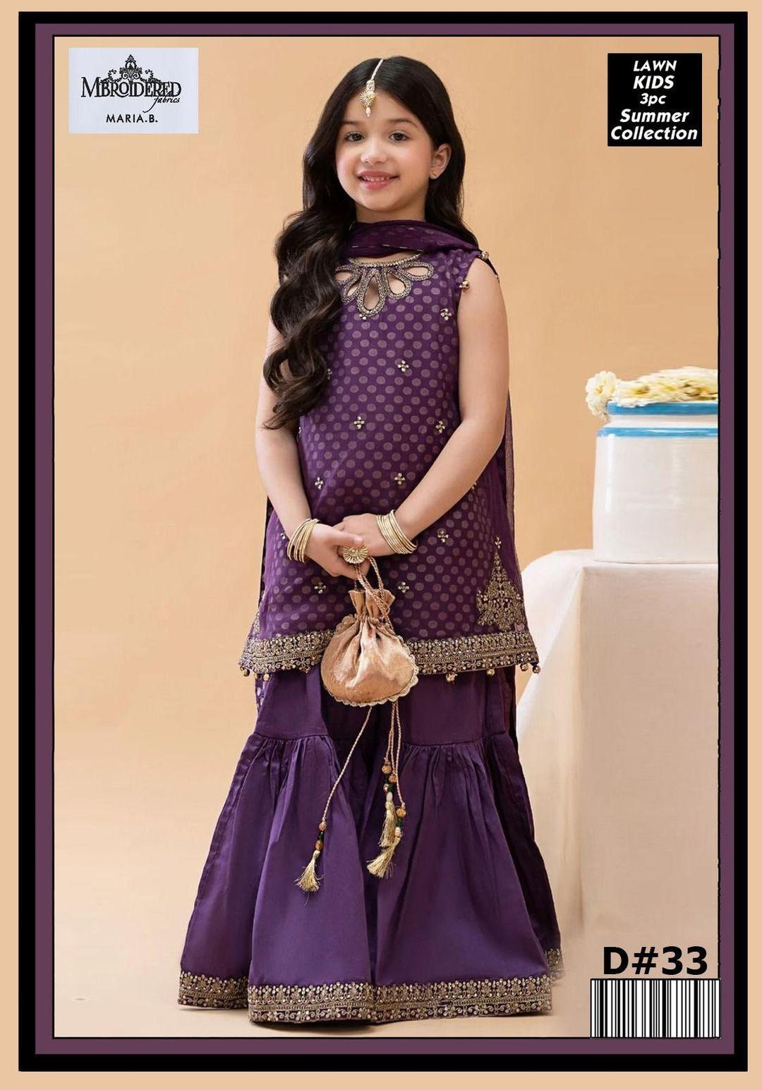 Lawn Embroidered Girl's