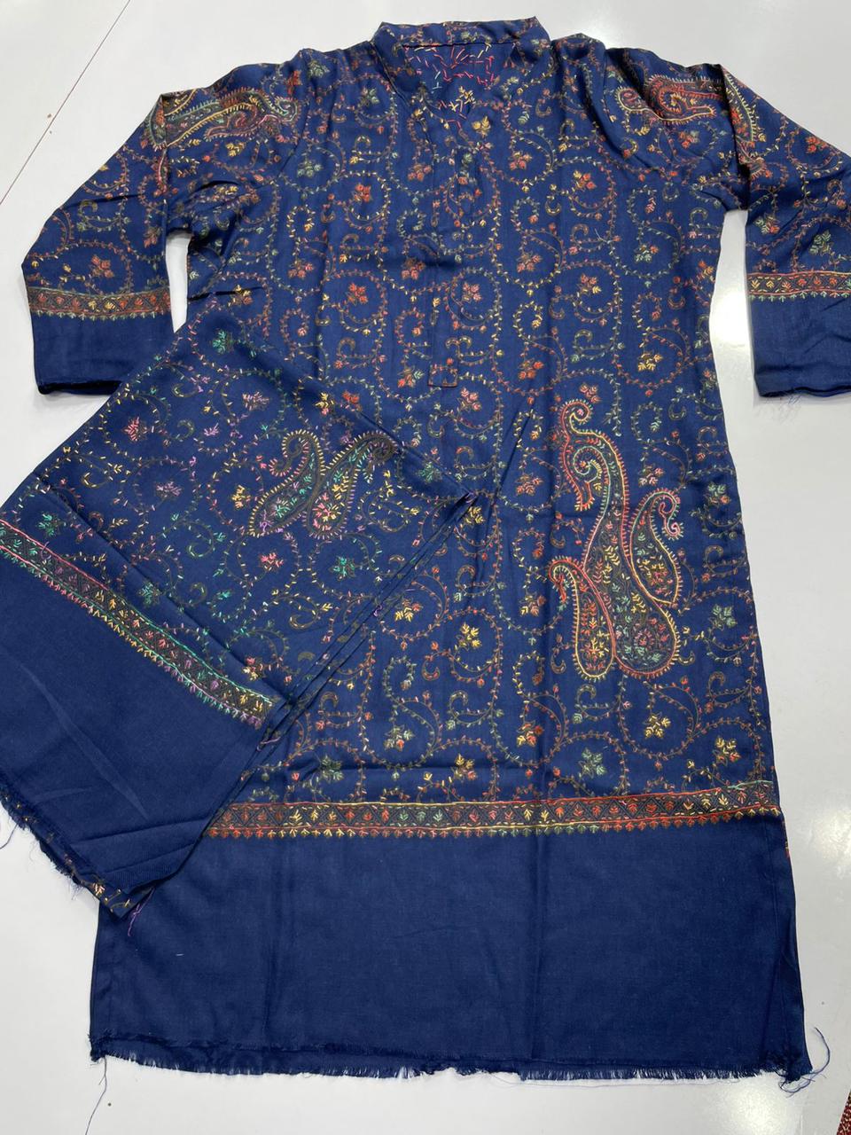 Pashmina Kashmiri Embroidered Stoles 1