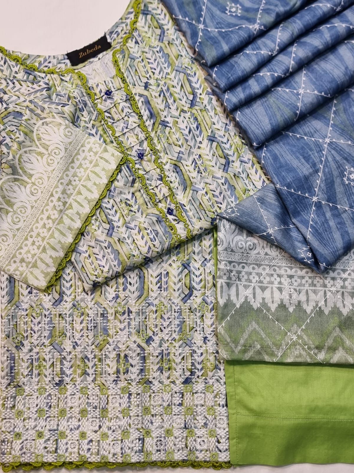 Lawn Embroidered Stitch 3pc 5