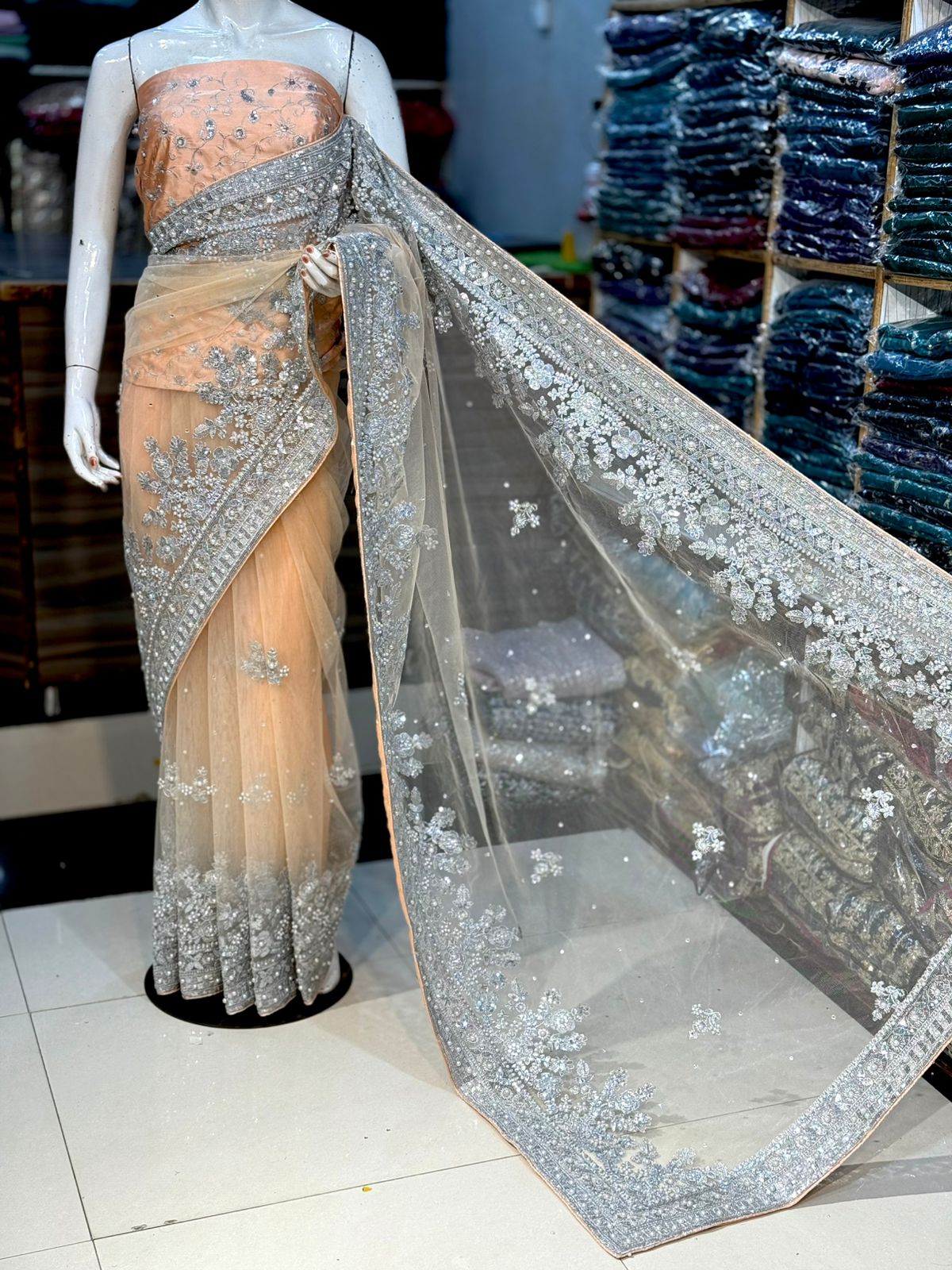 Cake Time Net Saree Collection 💞 Unstitch
