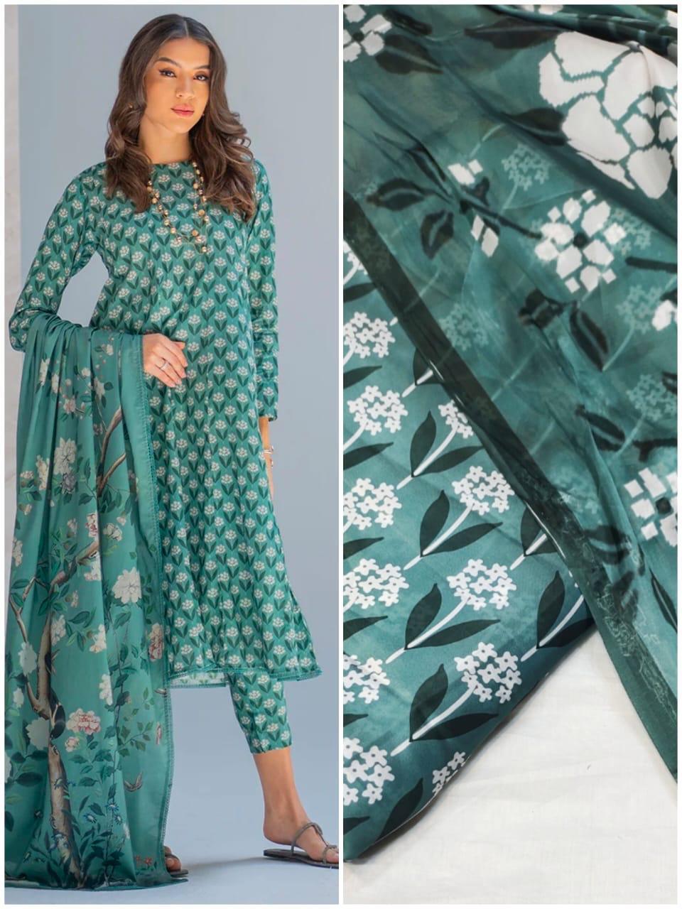 Silk Printed 3pc