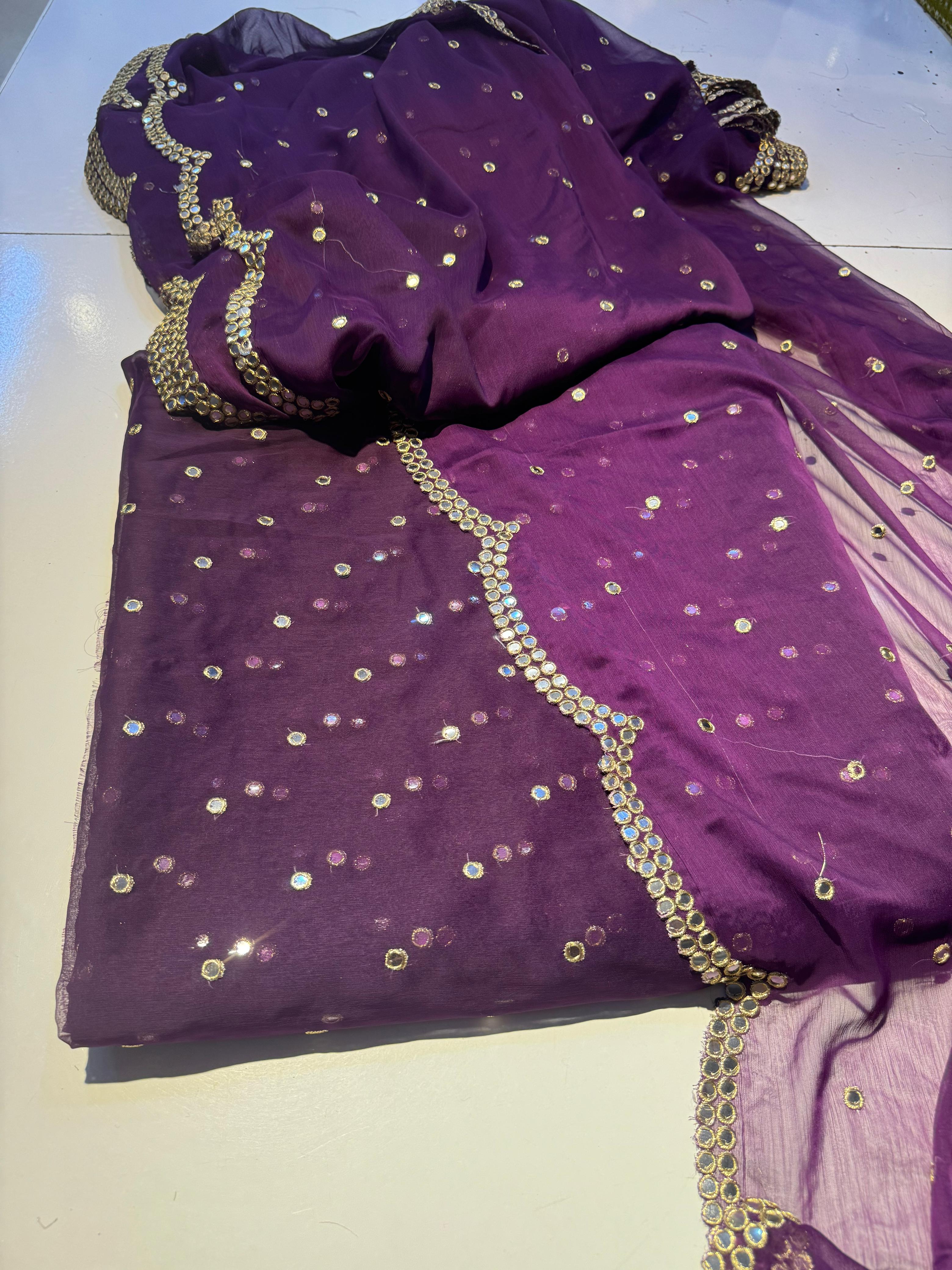 Chiffon 2pc Fancy