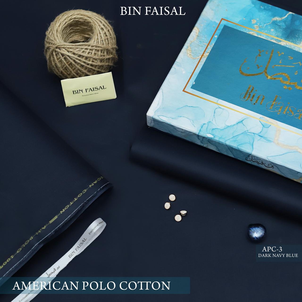 Bin Faisal Polo Cotton Gents