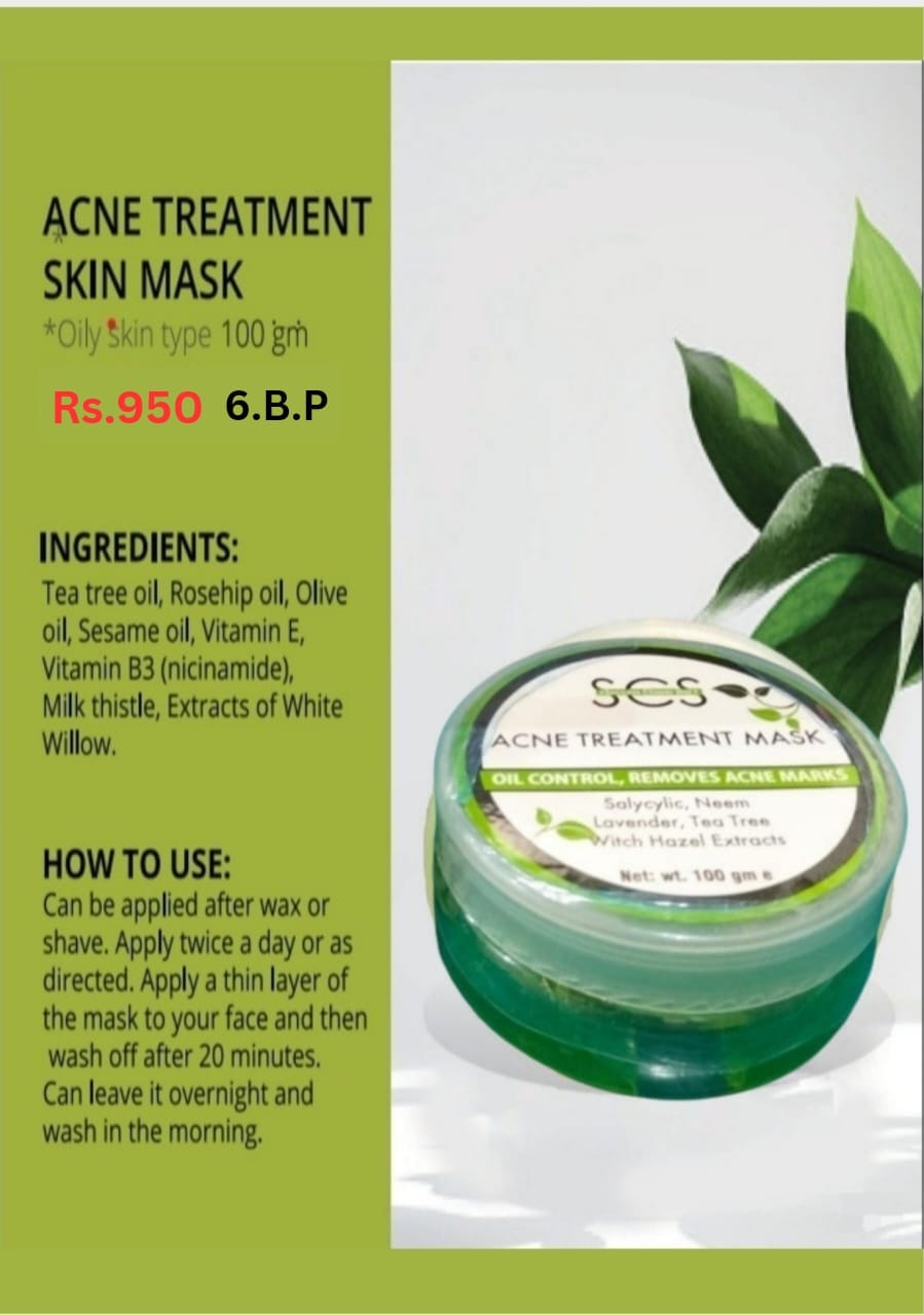 Acne Treatment Gel Mask