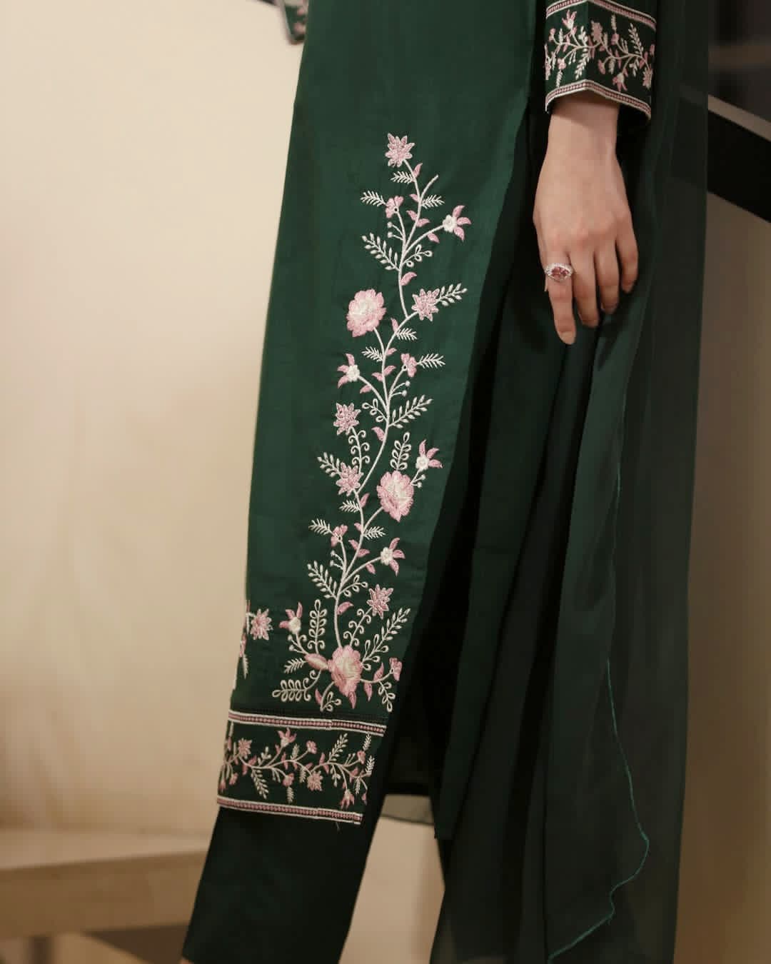 Linen embroidery