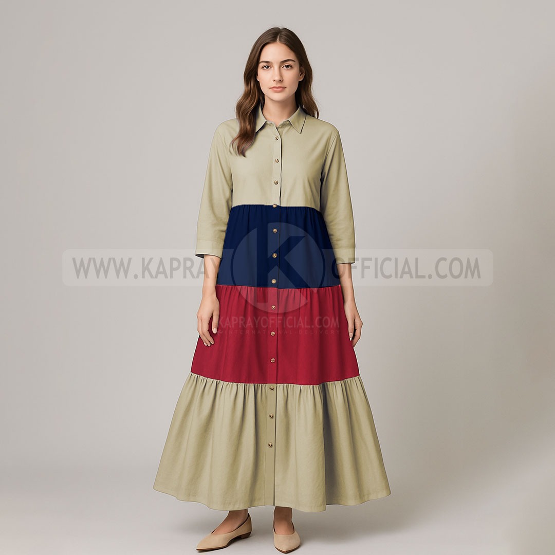 Georgette Fabric Maxi 1pc