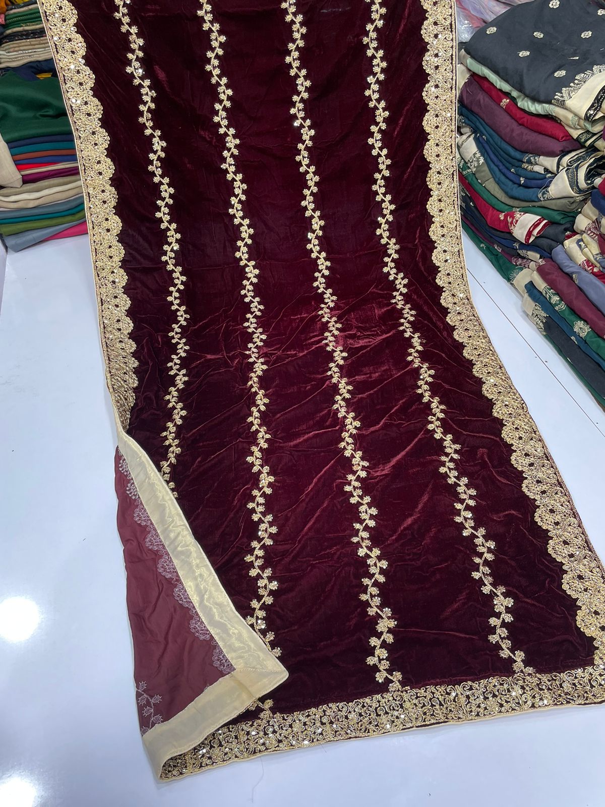 Velvet Shawls 1