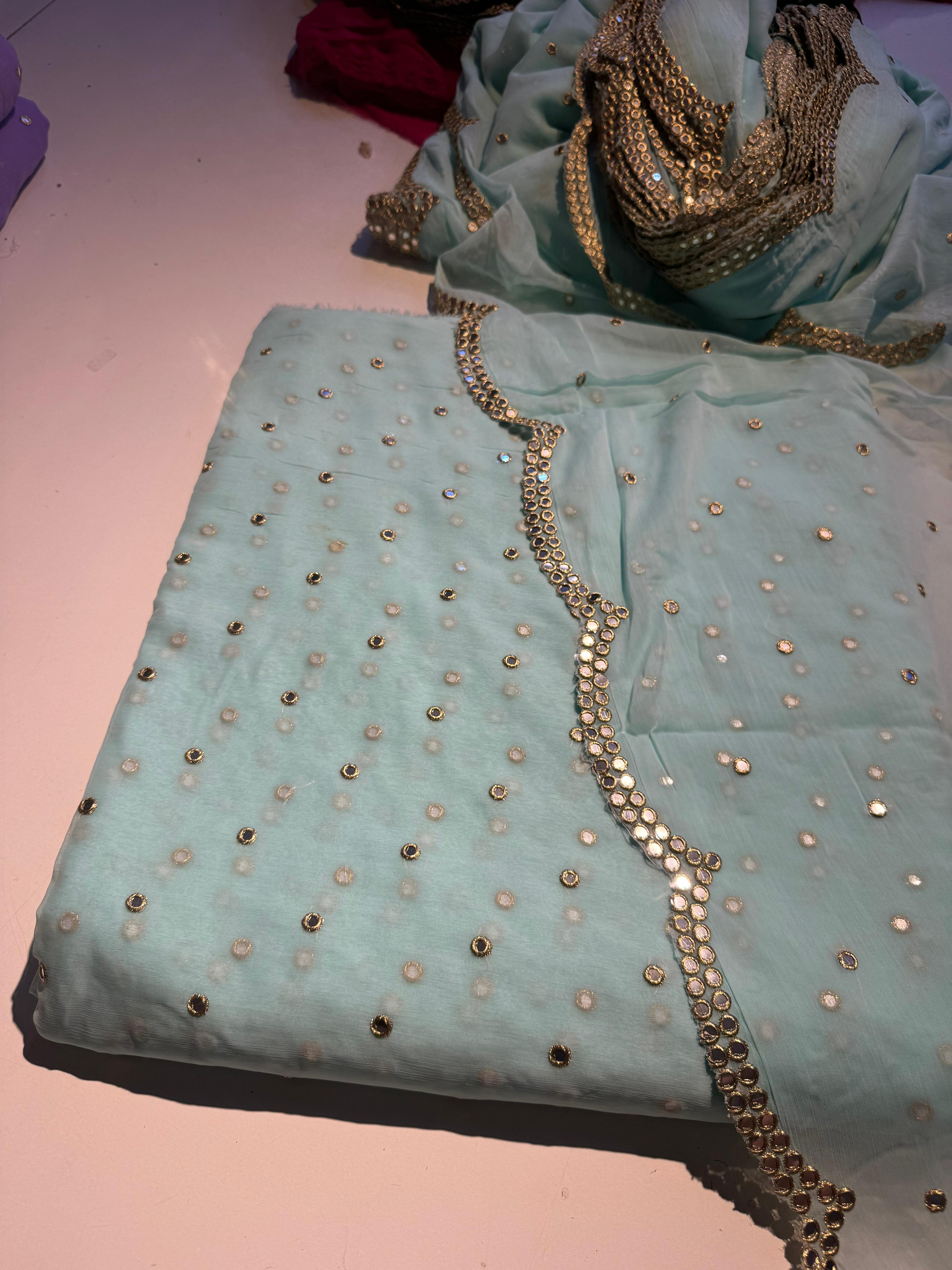 Chiffon 2pc Fancy