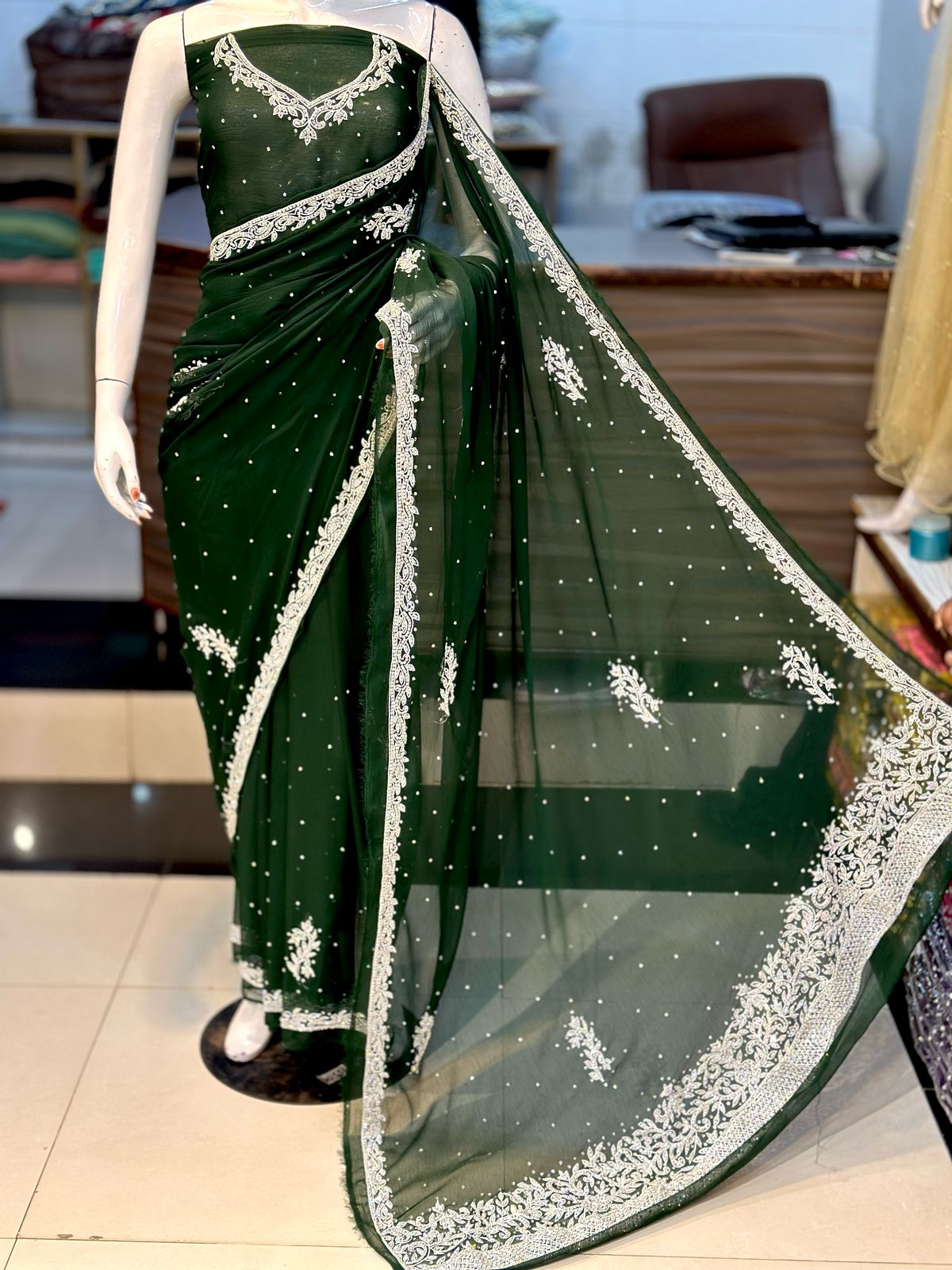 Chiffon Saree Collection 💞