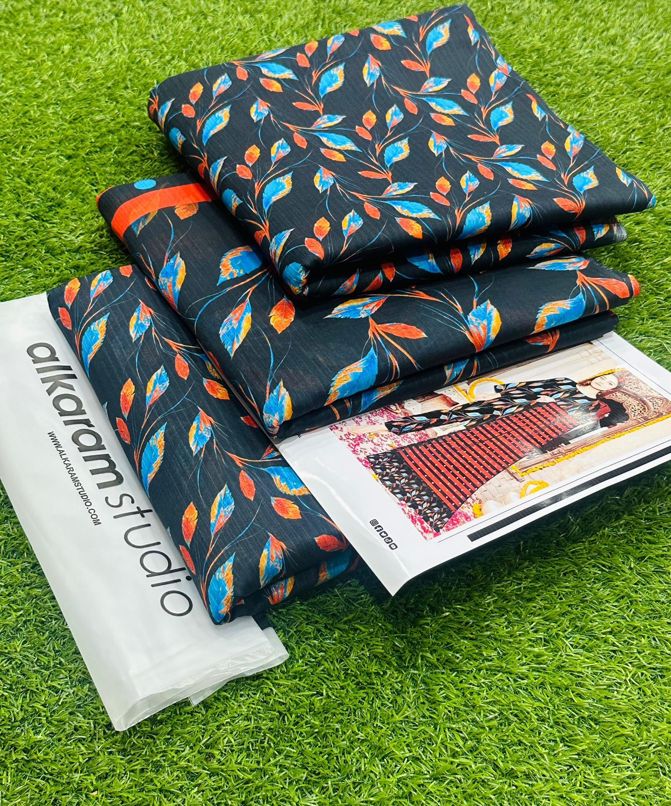 Al-Karam Bana Dora Lawn 3pc