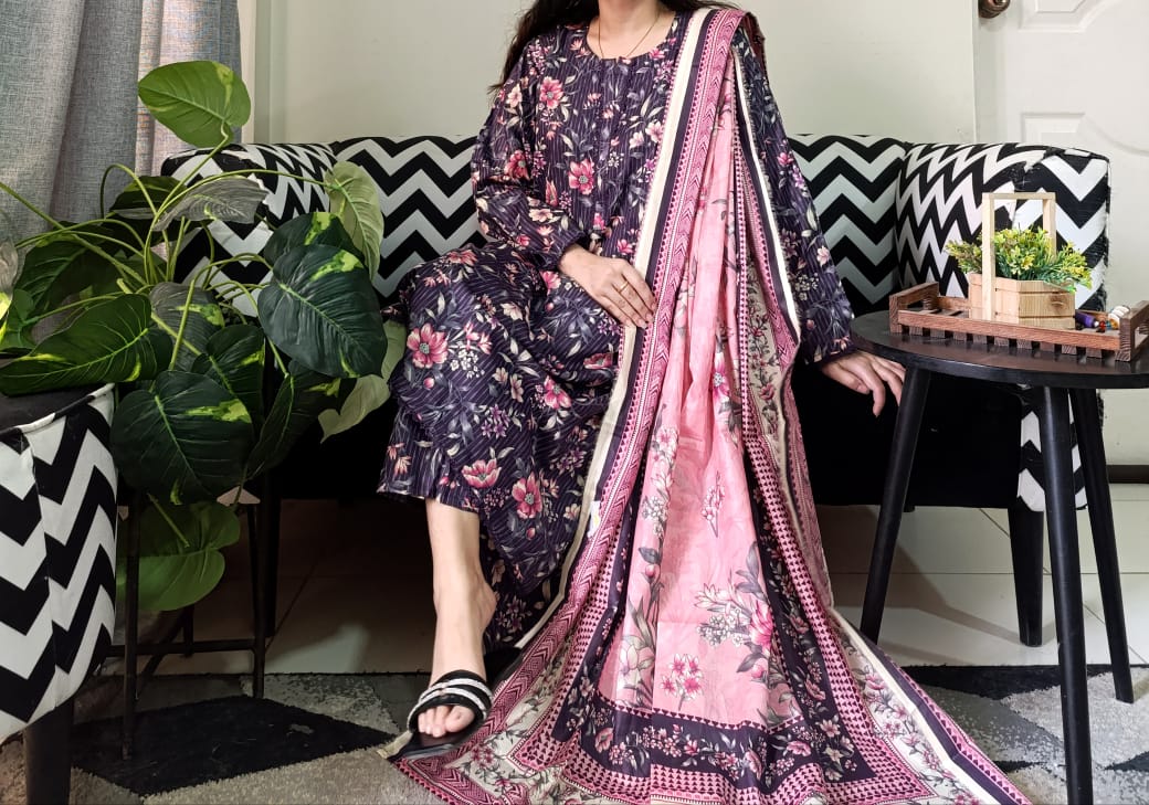 Lalazar Lawn 3pc Stitch