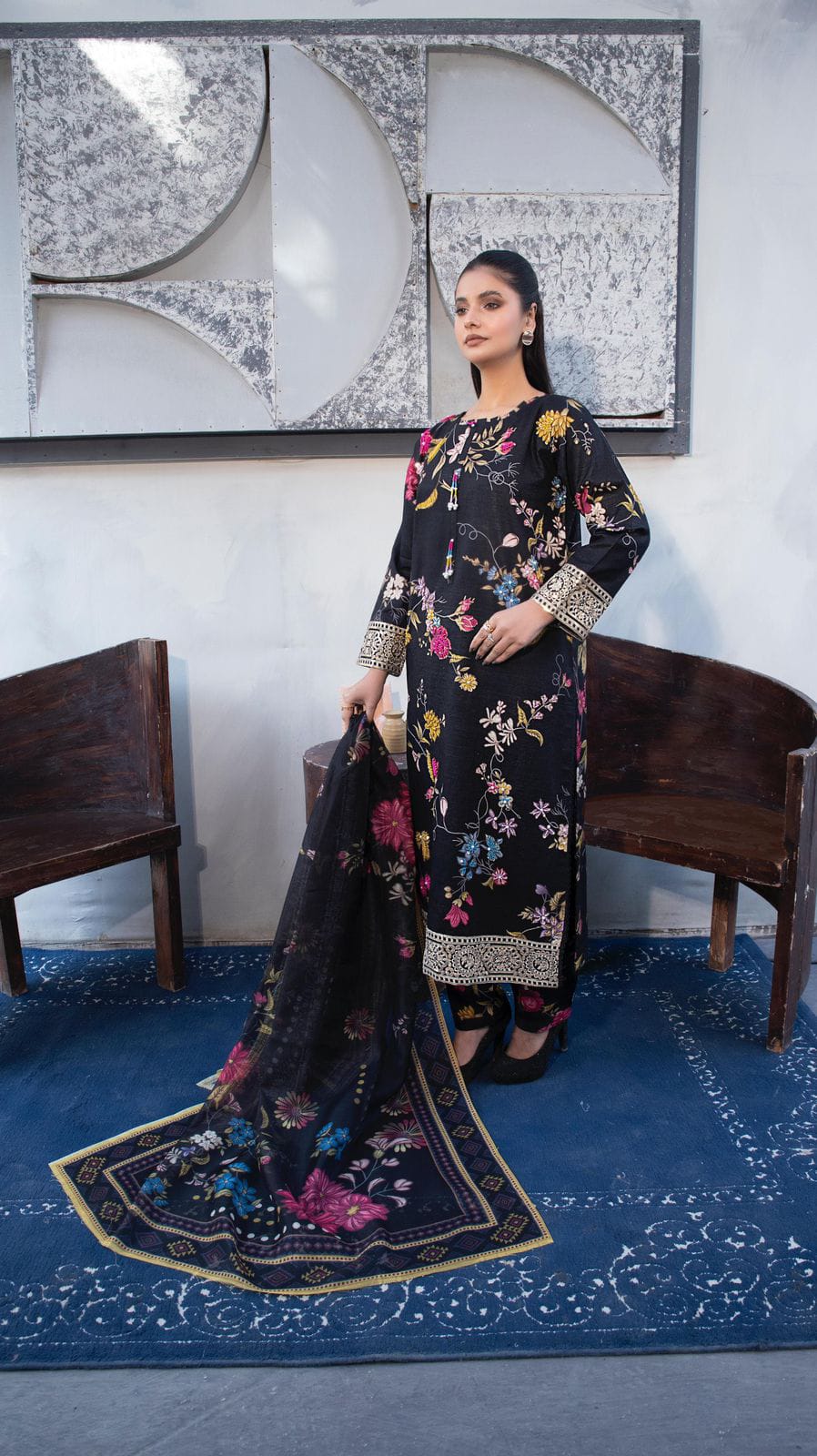 Khaddar Stitch 3pc