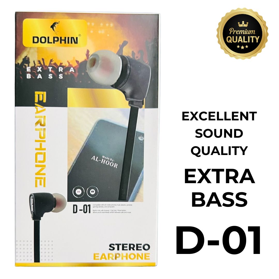 D 01 Handsfree Super Bass Elegant Design