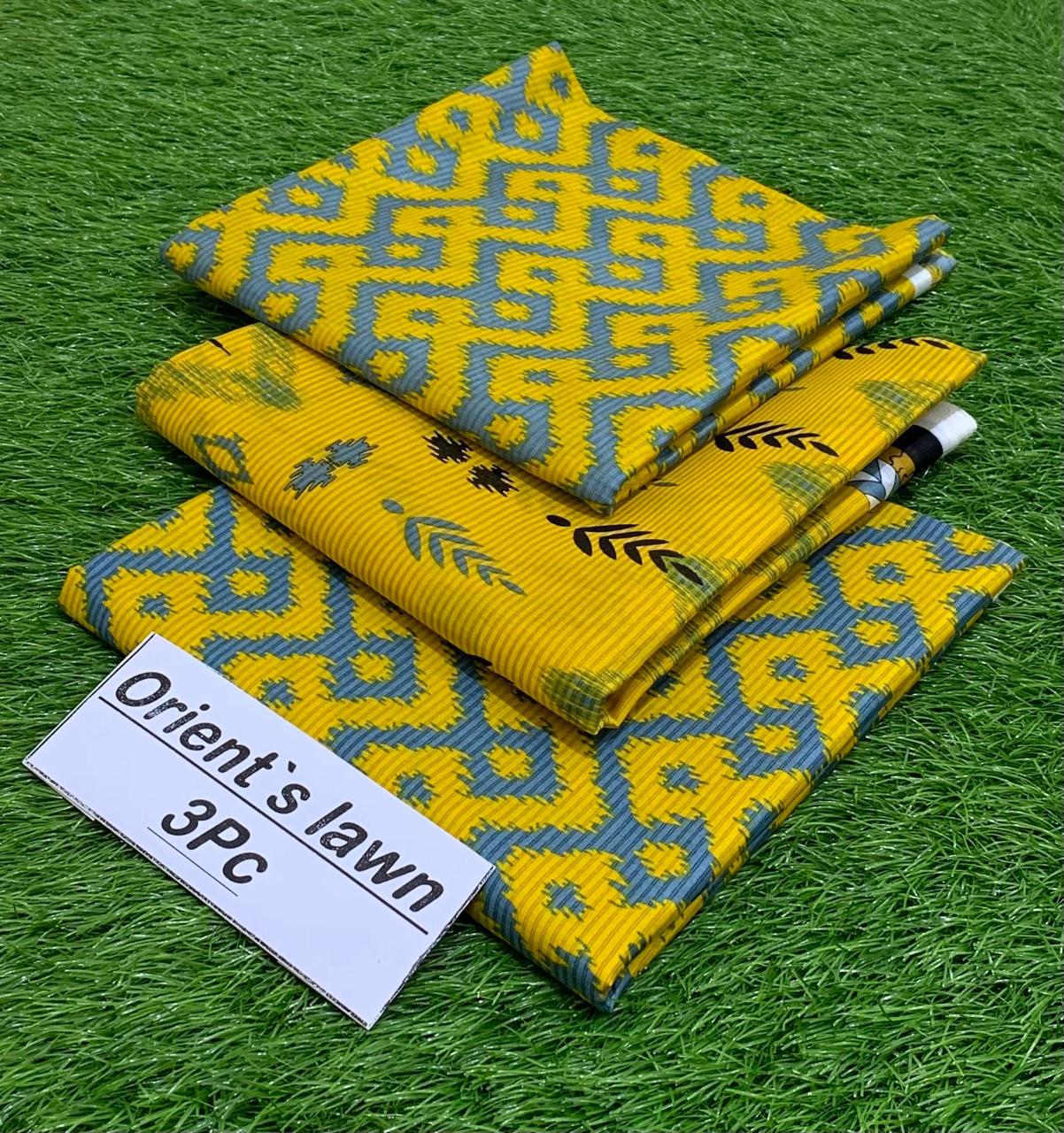 💯 Orient Lawn 3pc 1