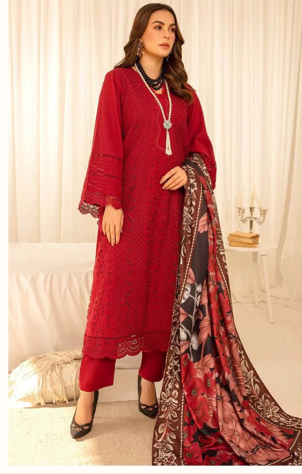 Maria B Replica 3pc Embroidered