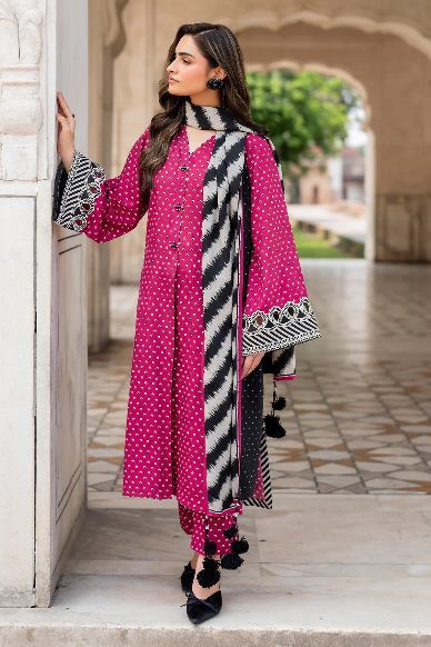 Baroque Lawn 3pc Replica