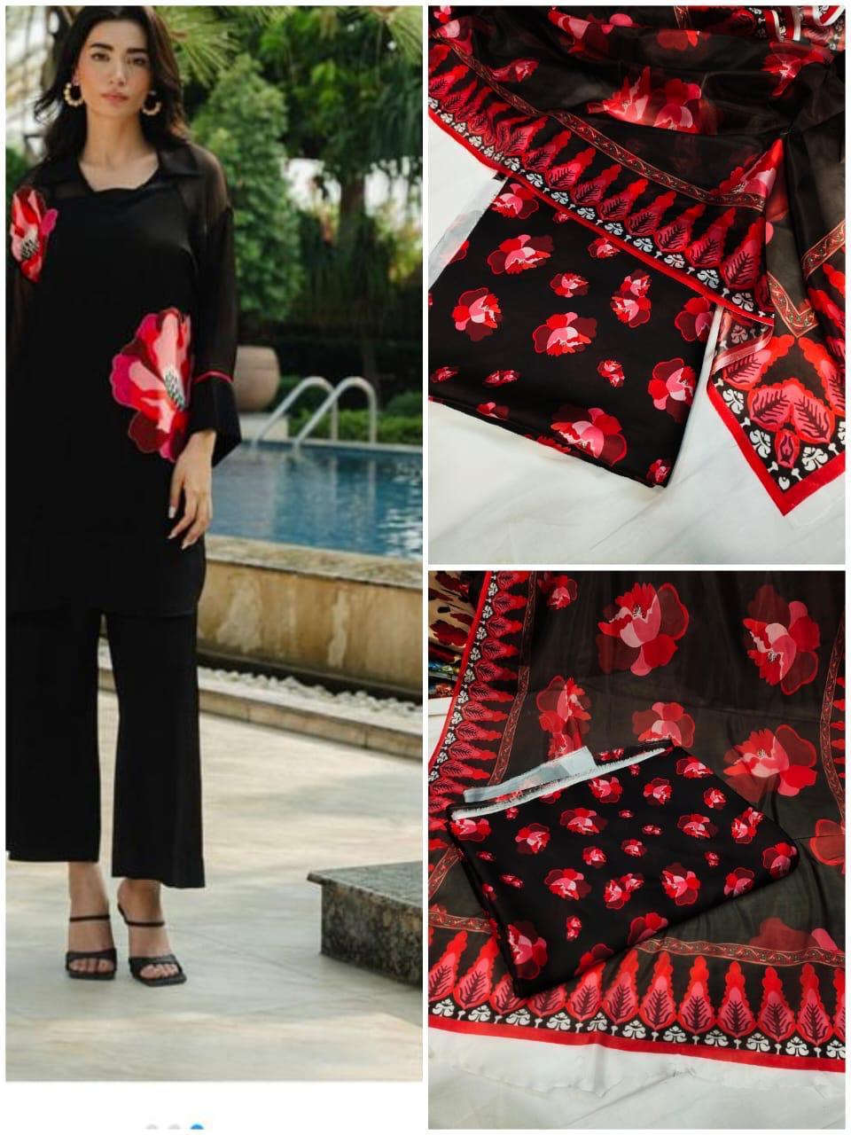Silk Printed 3pc 1