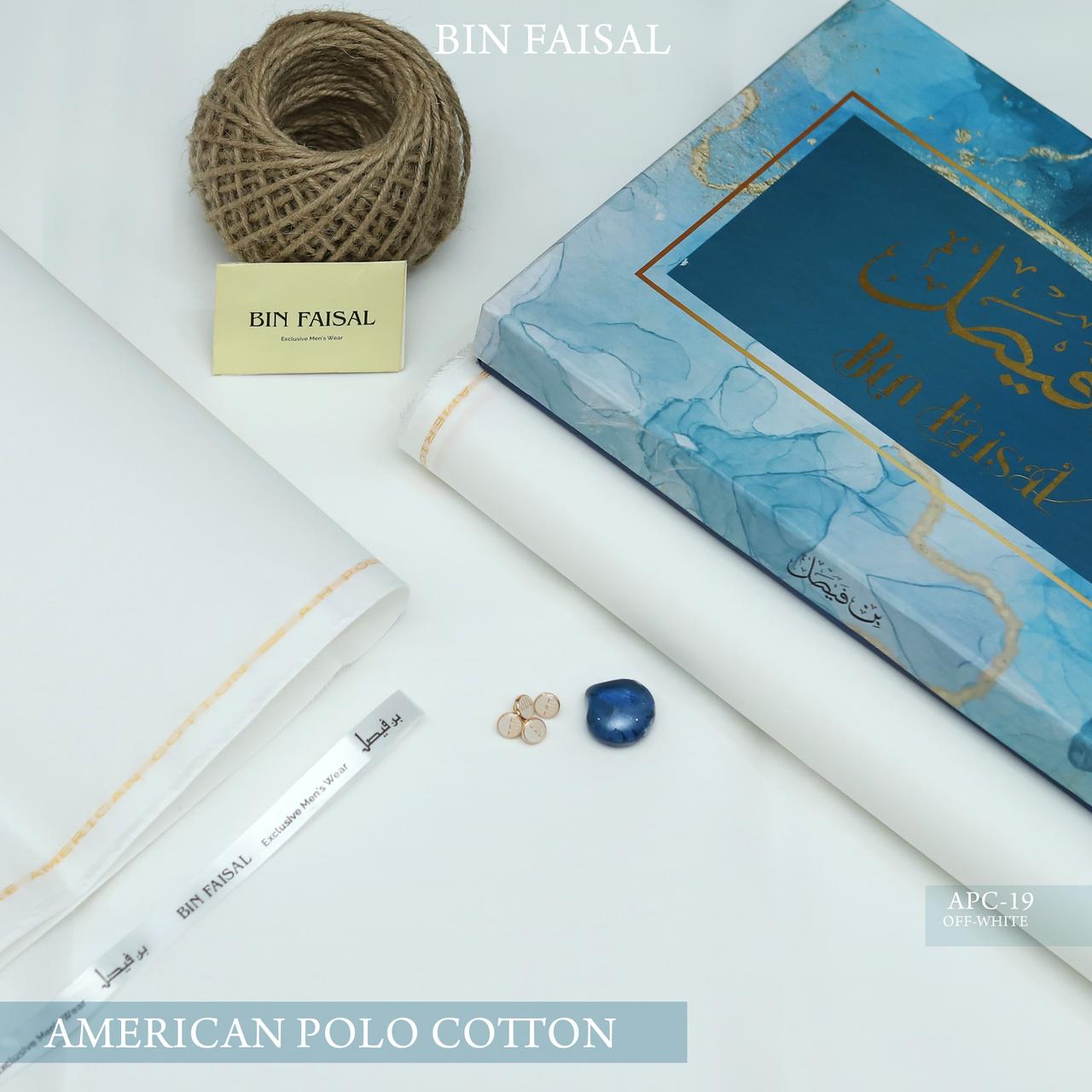 Bin Faisal Polo Cotton Gents