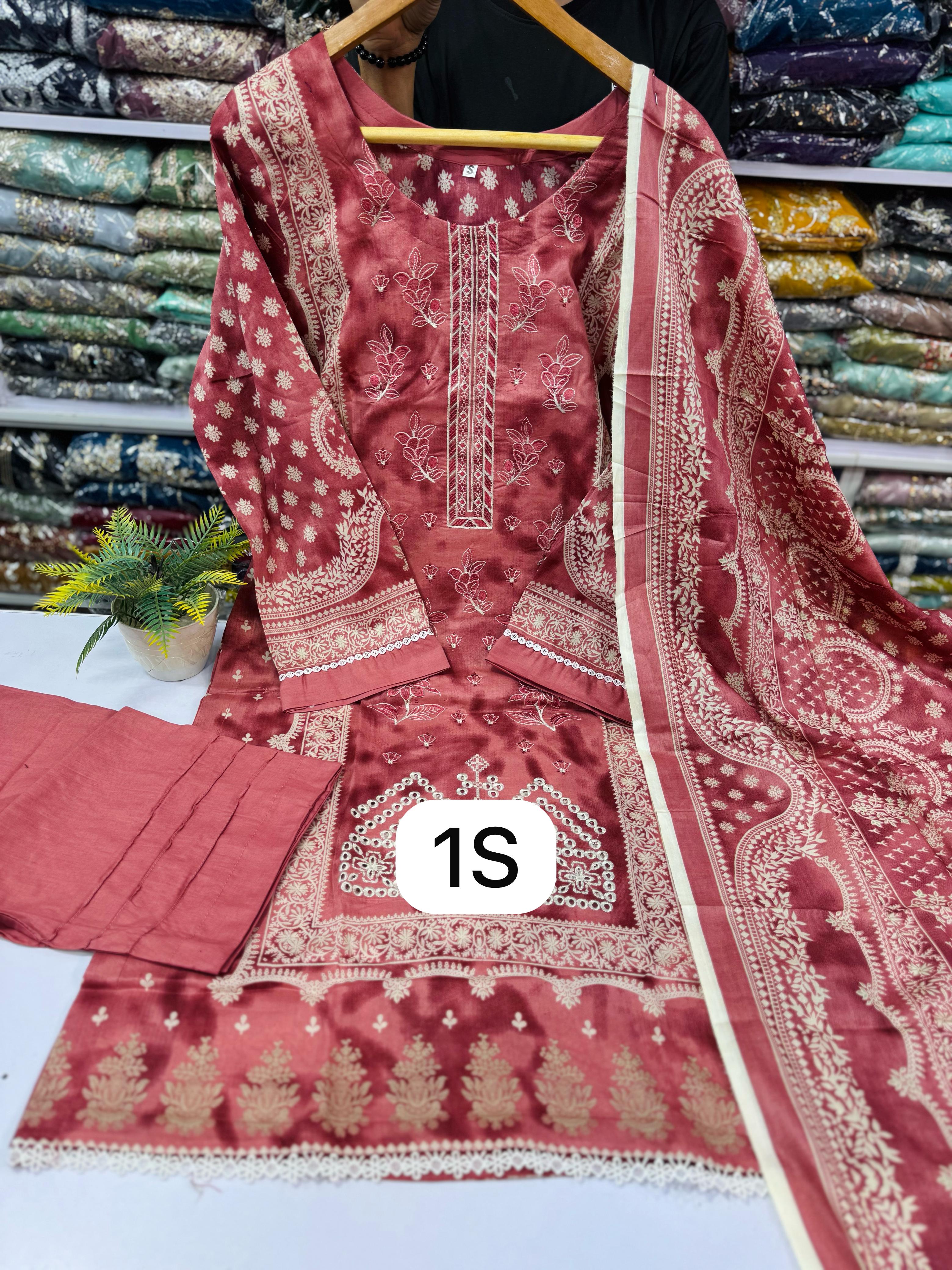 Eid Collection Stitch 3pc Dress 1