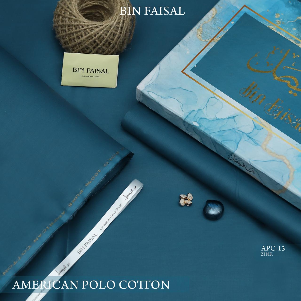 Bin Faisal Polo Cotton Gents