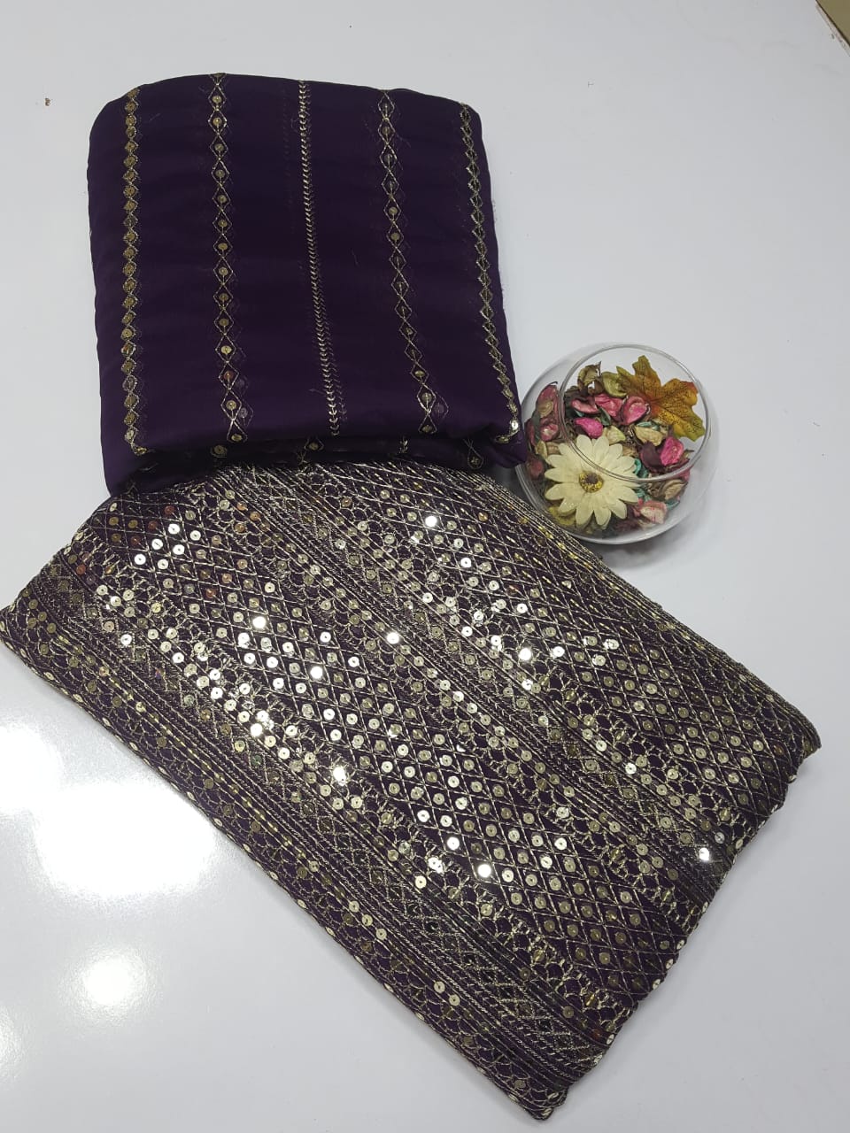 Fancy Bamber Chiffon 2pc
