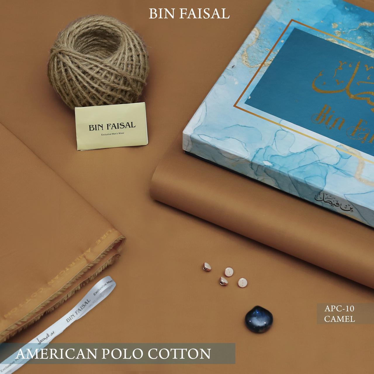 Bin Faisal Polo Cotton Gents