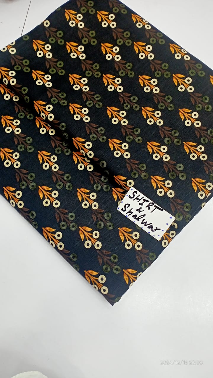 Printed Khaddar 2pc