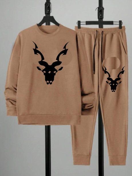 2 pice unisex Drifit  Printed  sweatshirt Treak suit