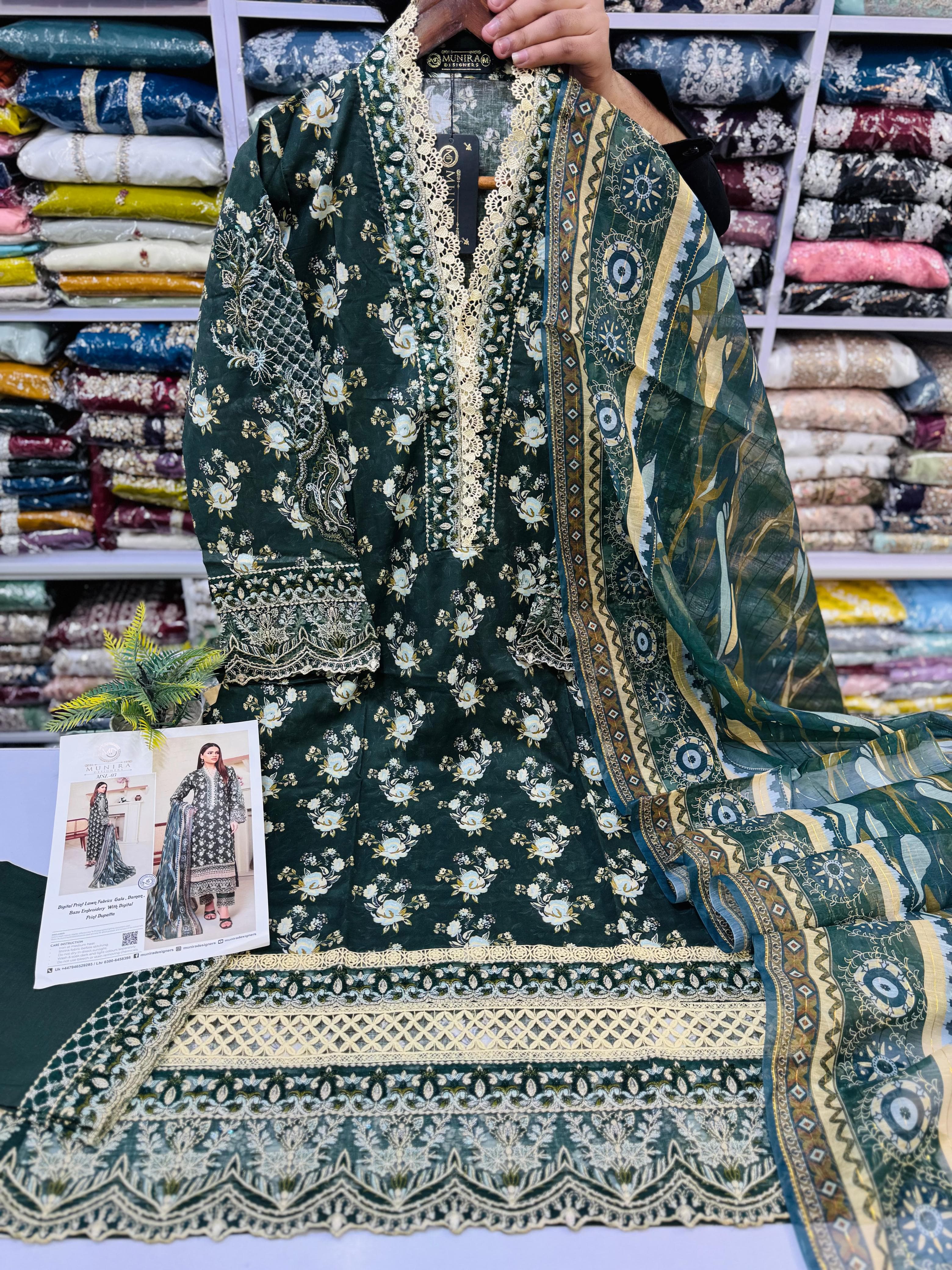 Munira Stitch Collection 3pc