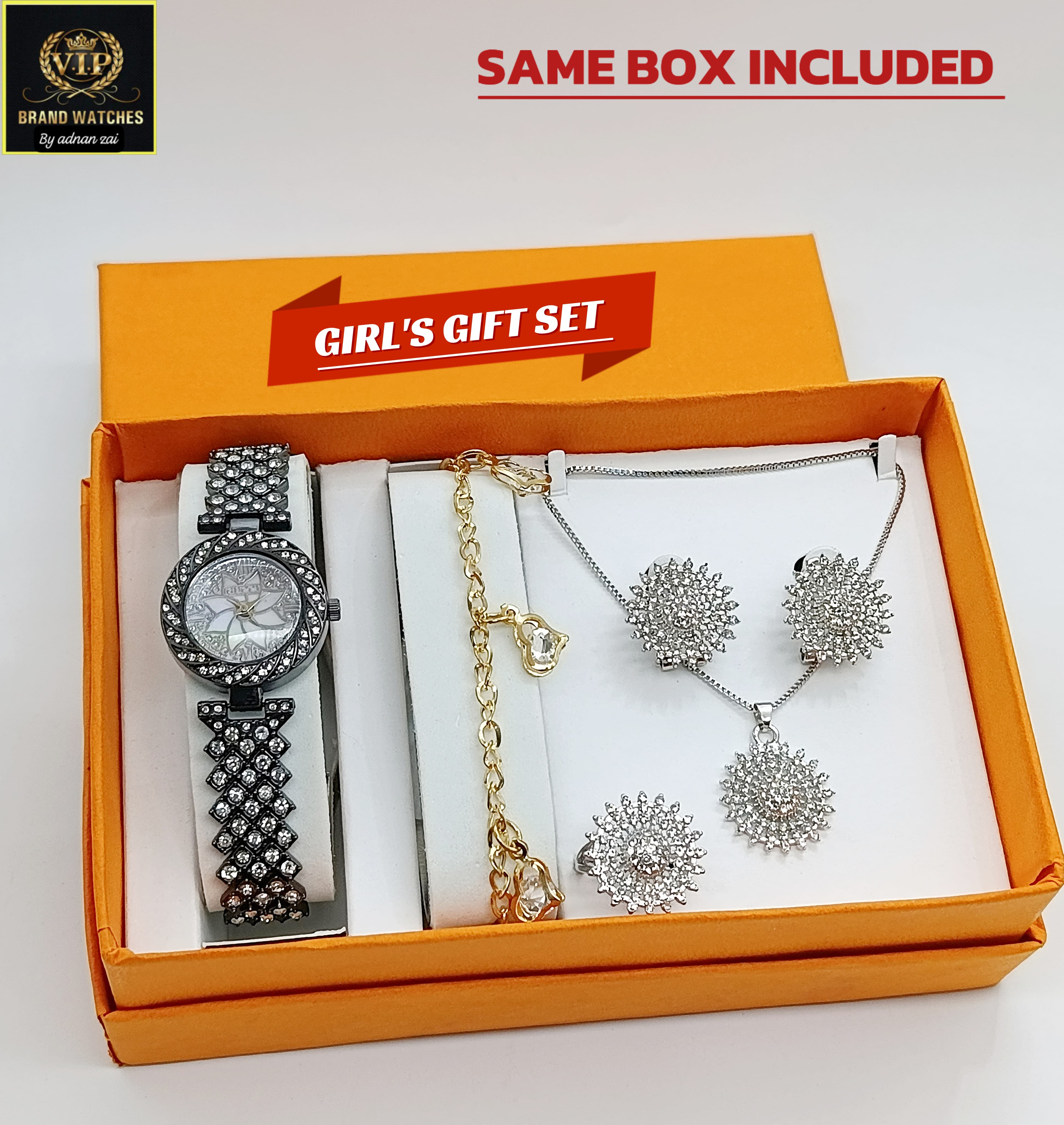 Jewellery watch set