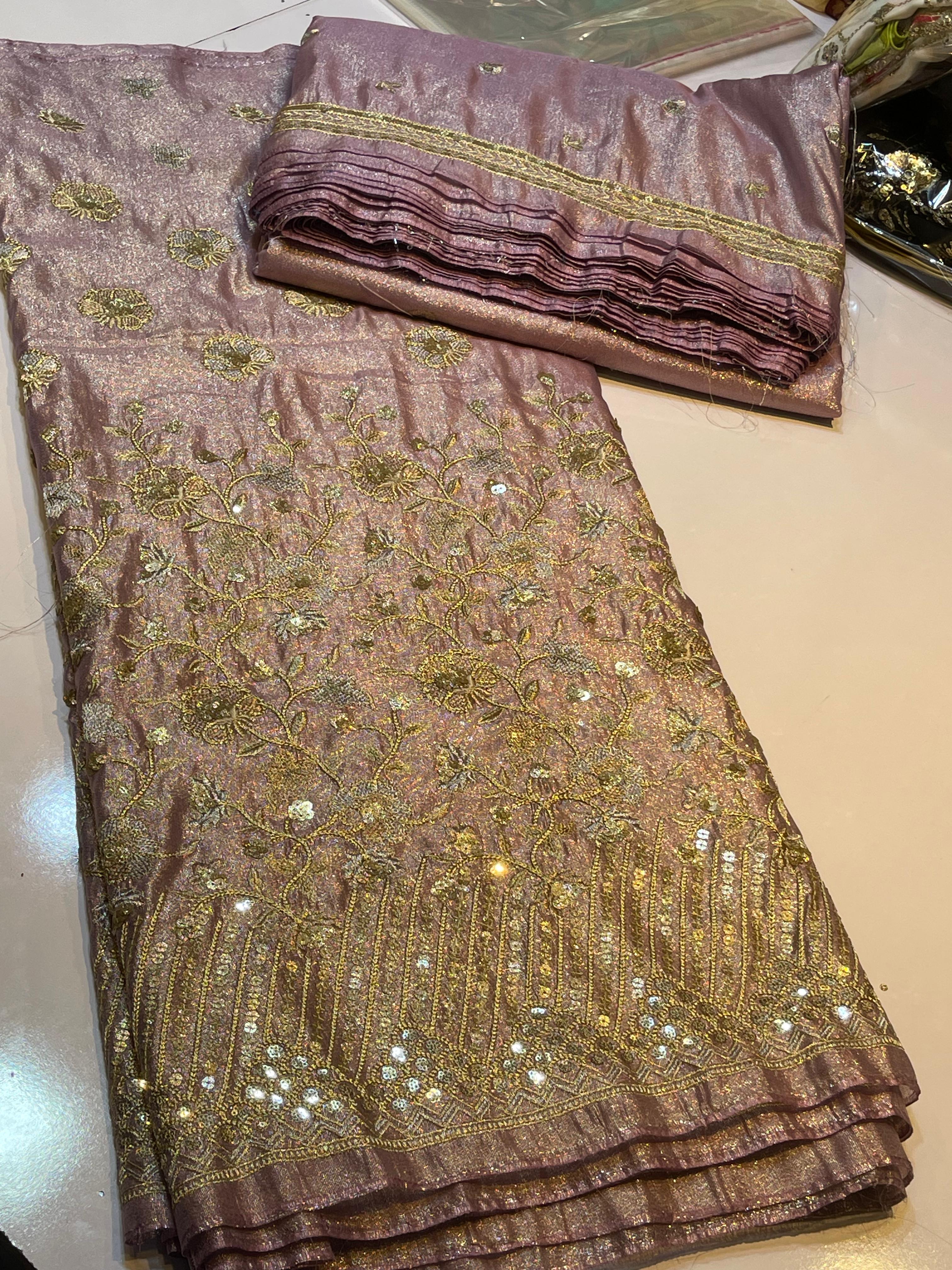 Resham Work 3pc Dress